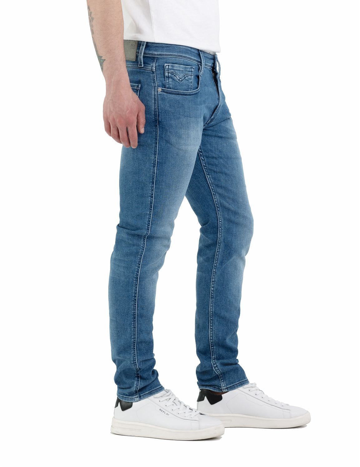 Replay Slim-fit-Jeans »Anbass Superstretch« elastisch