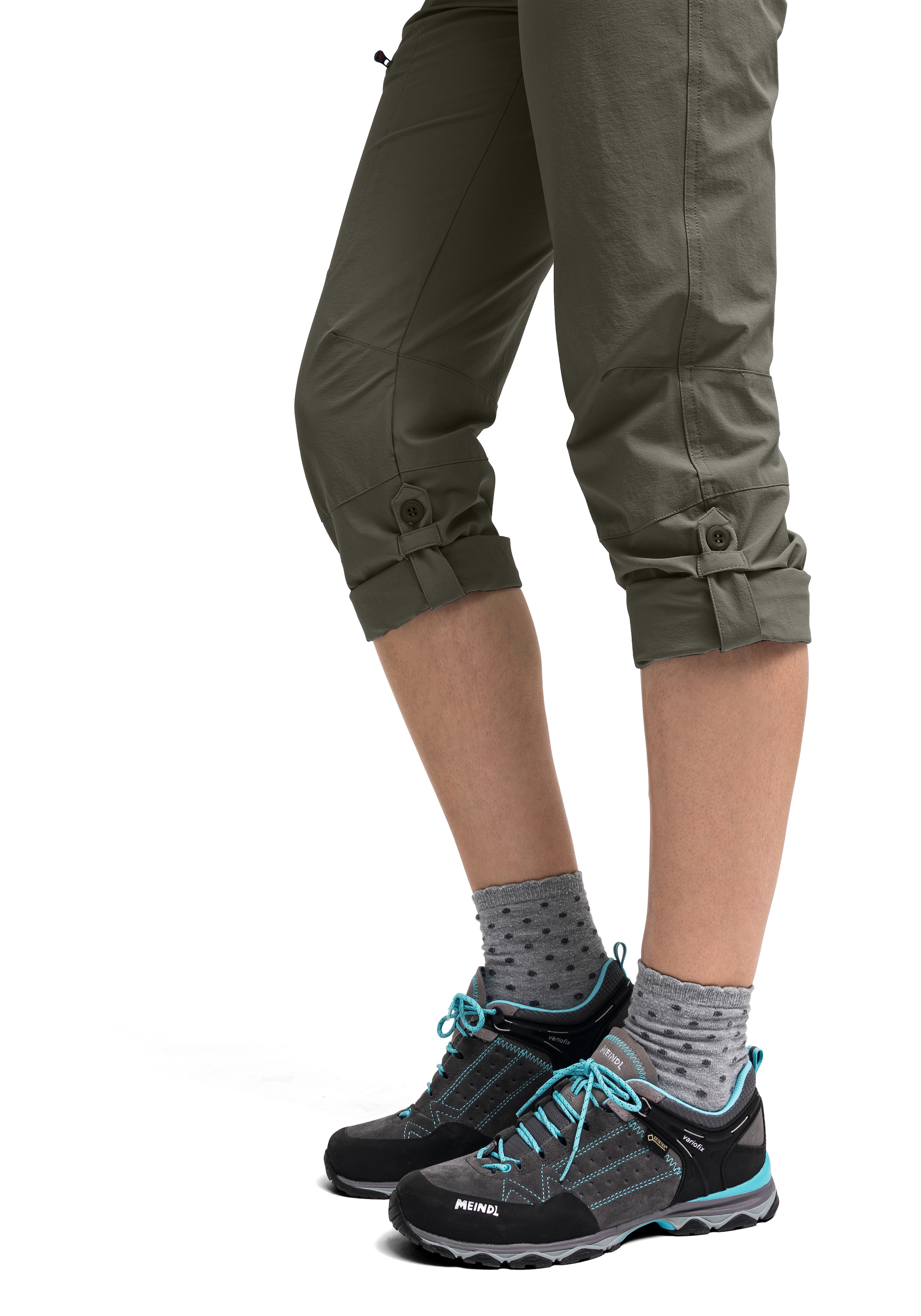 Maier Sports Funktionshose »Lulaka«  Damen Wanderhose, atmungsaktive Outdoor-Hose mit Roll up Funktion