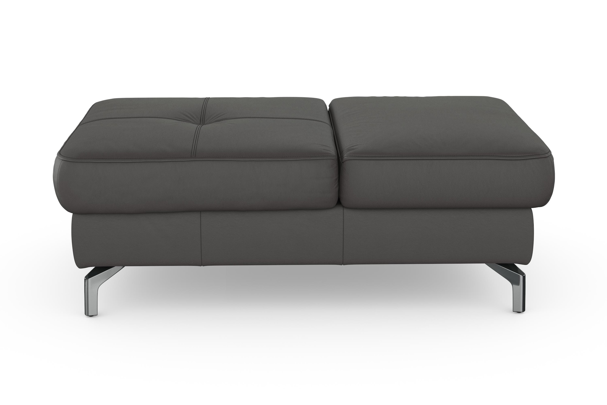sit&more Hocker »Bendigo«, mit Klappfunktion, Bodenfreiheit 12 cm, wahlweise in 2 Fußfarben