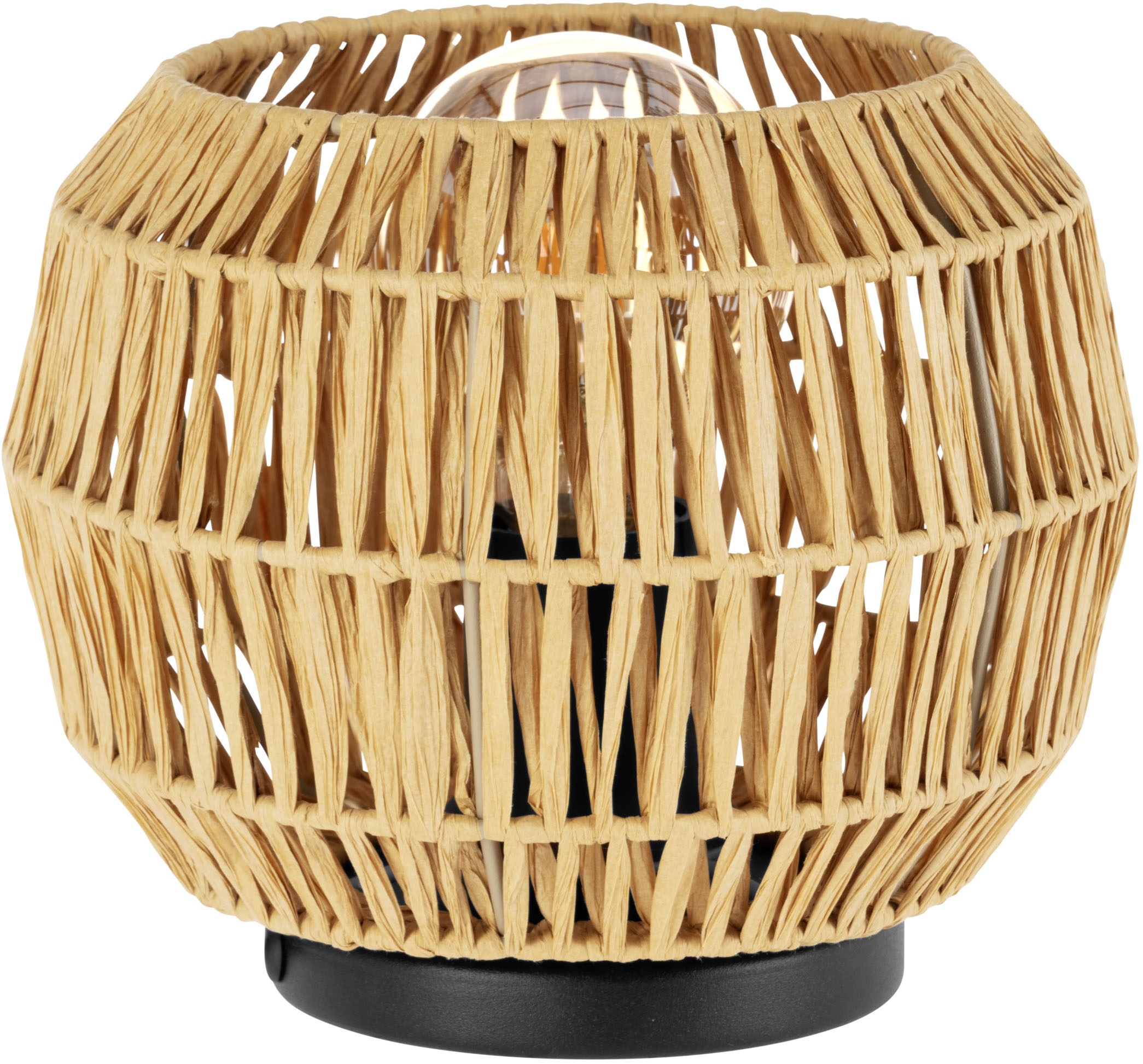 EGLO, Tischleuchte »SHELDON Tischlampe - Stahl - E27 - 1X40W - IP20« E27 1 Stk. Nachttischlampe, Schreibtischleuchte, Leselampe, H17, 5 x Ø21 cm, 