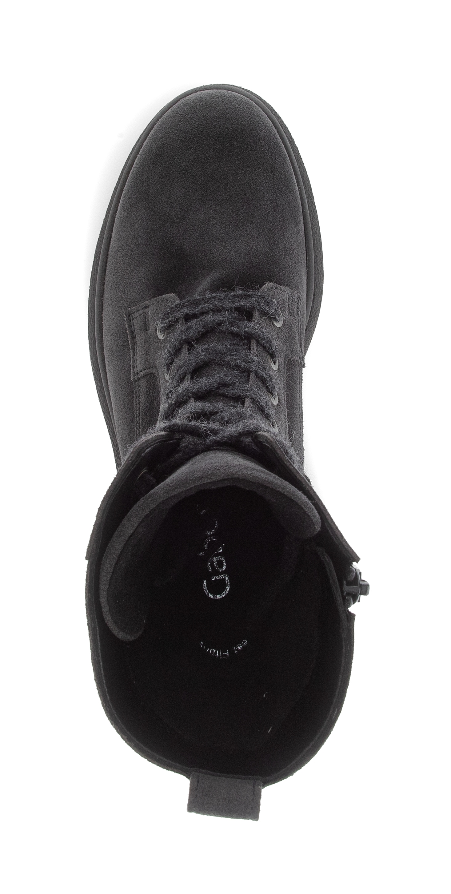 Gabor Schnürboots  , Blockabsatz, Schnürstiefelette mit Innenreißverschluss, G-Weite