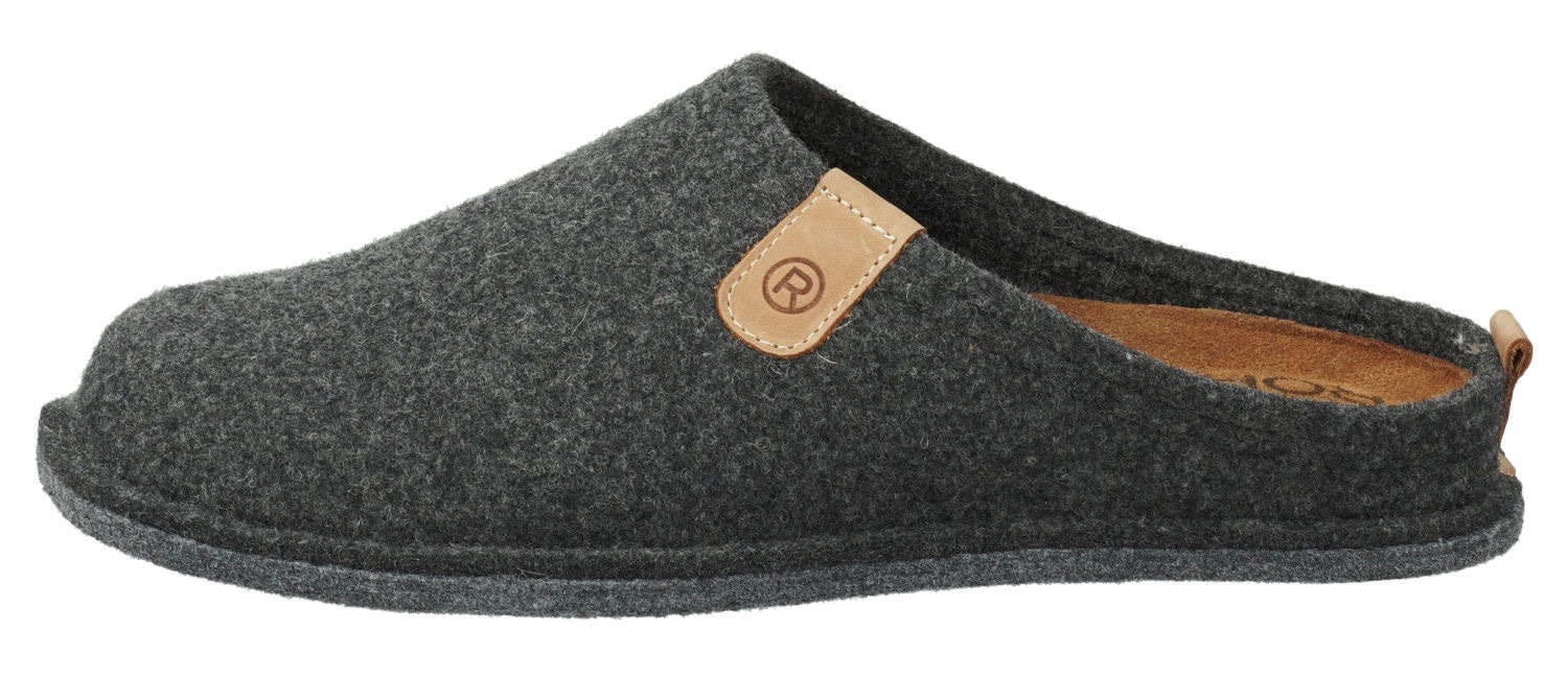 Rohde Pantoffel »LUCCA-H«  mit herausnehmbarer Leder-Innensohle, Weite G