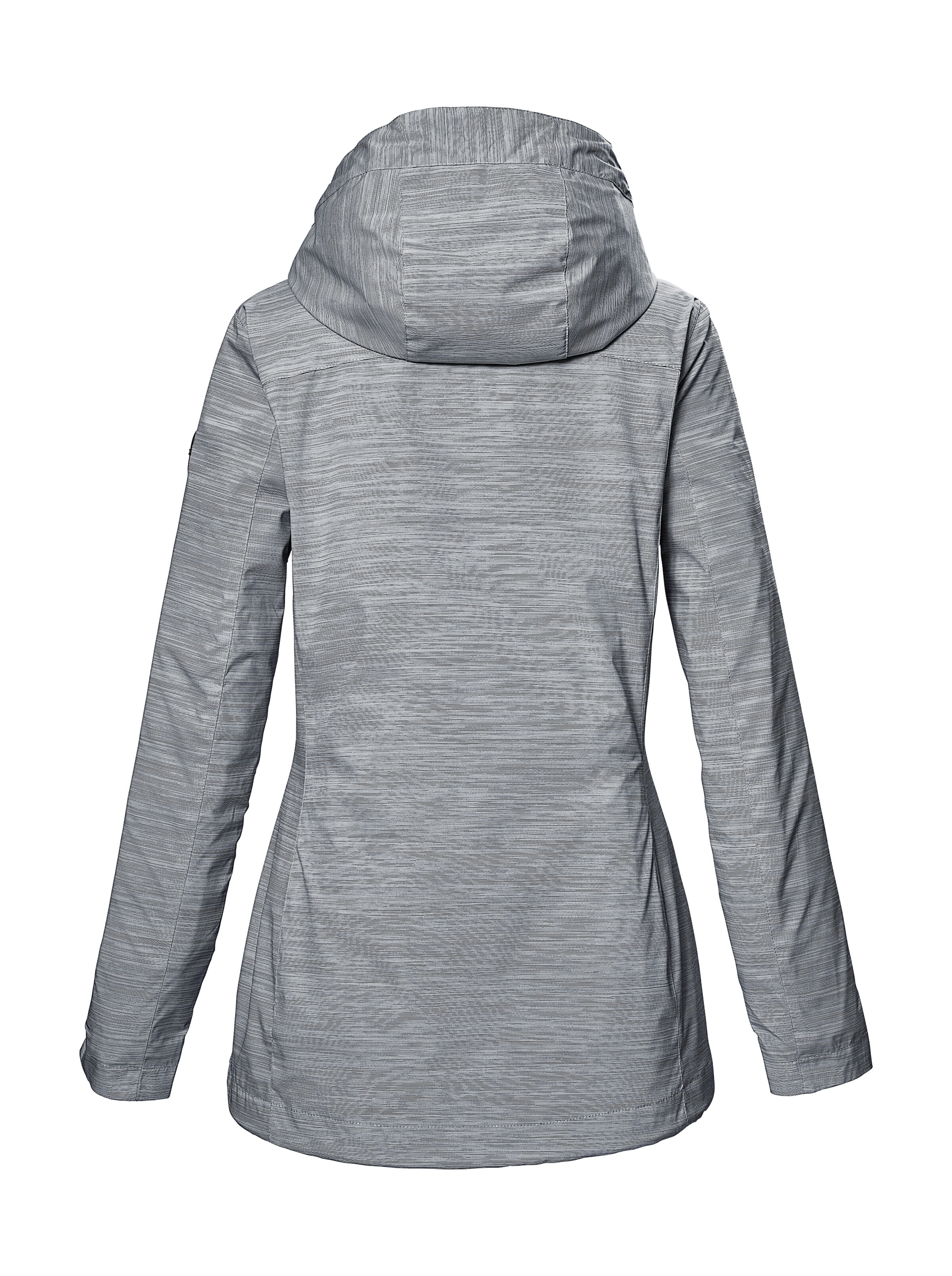 G.I.G.A. DX by killtec Funktionsjacke »GS 67 WMN JCKT«, Gestreifte Damen Outdoorjacke, wasserabweisend, 2-Wege-Reißverschluss