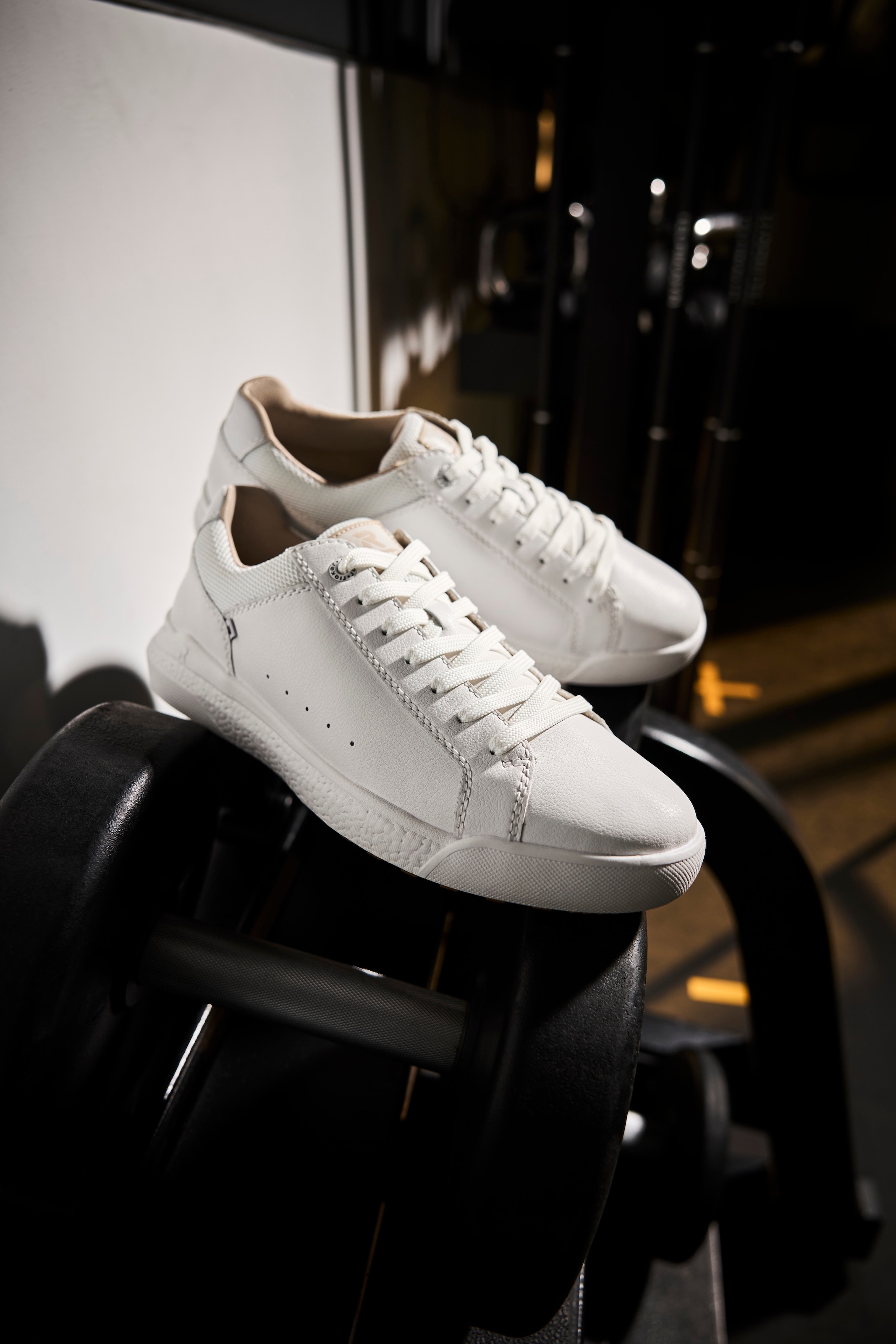 RIEKER Sport Sneaker  Freizeitschuh, Halbschuh, Schnürschuh mit gepolstertem Schaftrand
