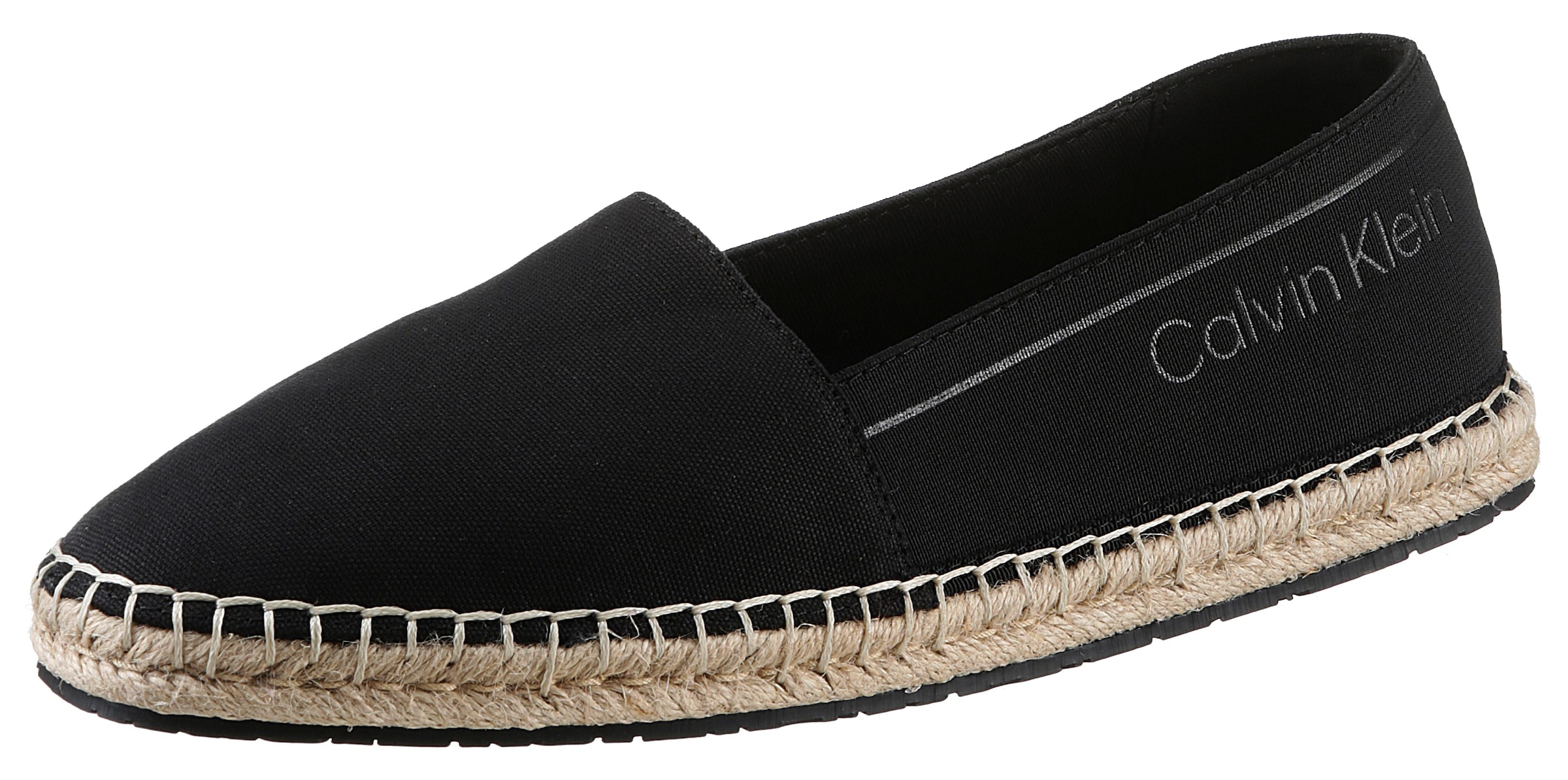 Calvin Klein Espadrille »ELDA 1C *I«, mit aufwändiger Rahmennaht