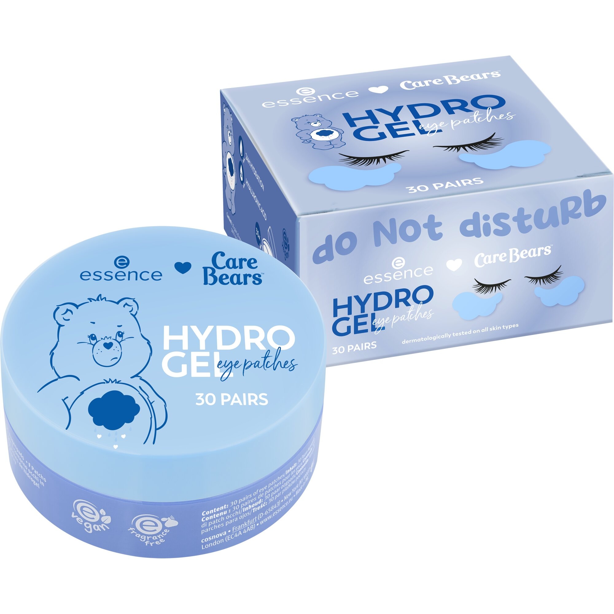 Essence Augenpatches »CARE BEARS HYDRO GEL EYE PATCHS 30 PAIRS«