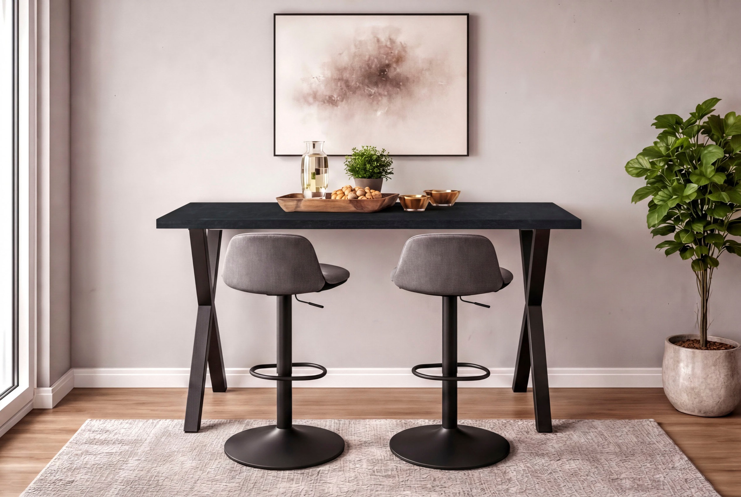 Mäusbacher Tresentisch »Bartresentisch Metall« Bartresentisch Metallgestell, Höhe 109 cm