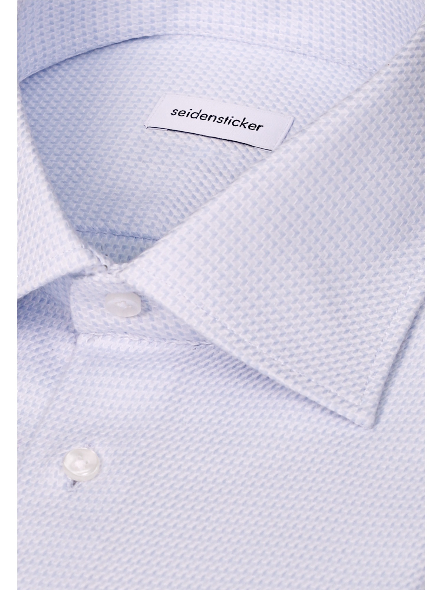 seidensticker Businesshemd »Schwarze Rose« Regular 1/1 Kentkragen Struktur