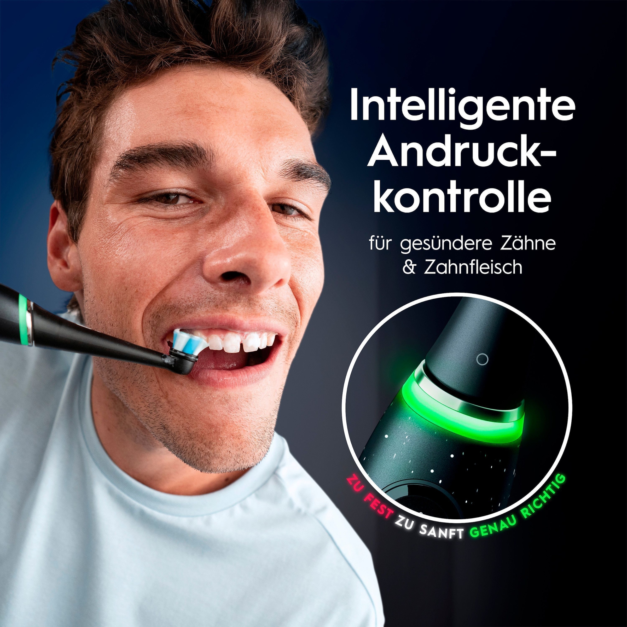 Oral-B Elektrische Zahnbürste »iO Series 10 Luxe Edition« 1 Stk. Aufsteckbürsten Magnet-Technologie