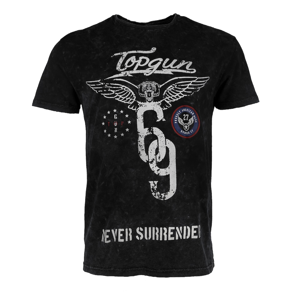 TOP GUN T-Shirt »T-Shirt Flags TG20191063«