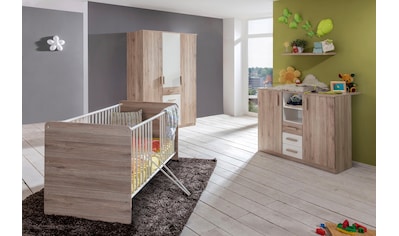 Wimex Babyzimmer-Komplettset »Bergamo«, (Set, 3 St.), Bett + Wickelkommode + Eckschrank kaufen