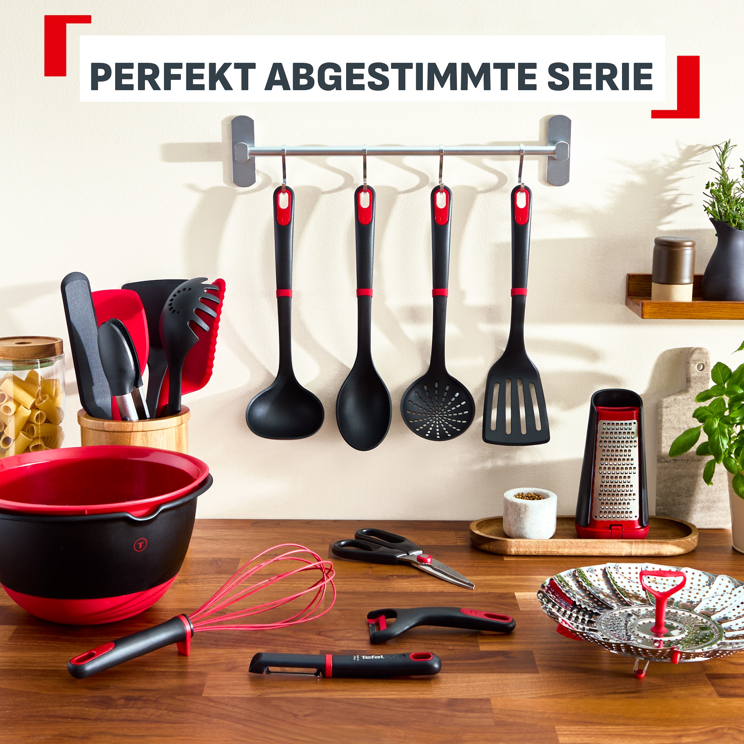 Tefal Dosenöffner »Ingenio+« hitzebeständig bis 230°C, spülmaschinenfest, verstärktes Nylon