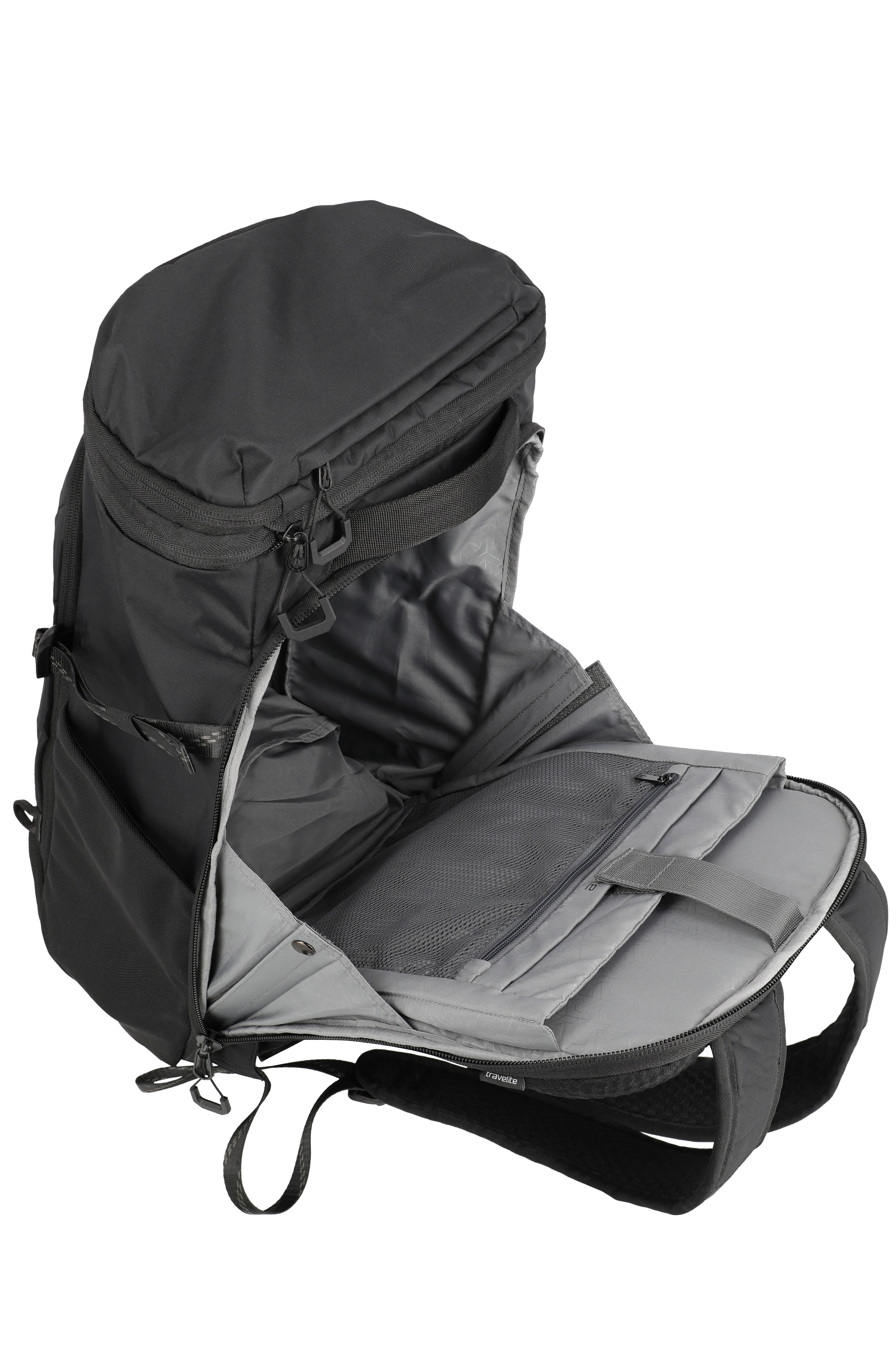 travelite Reisetasche »VENTURE LINE Rucksack mit Laptopfach« mit Aufsteckfunktion und Laptopfach – vielseitig nutzbar