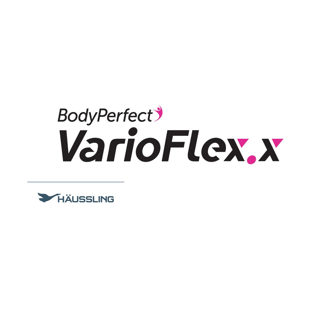 Haeussling Daunenbettdecke »BodyPerfect VarioFlex.x«, normal, Füllung weiße neue Daunen und Federn, Klasse I, 90% Daunen 10% Federn, Bezug 100% Baumwolle, (1 St.)