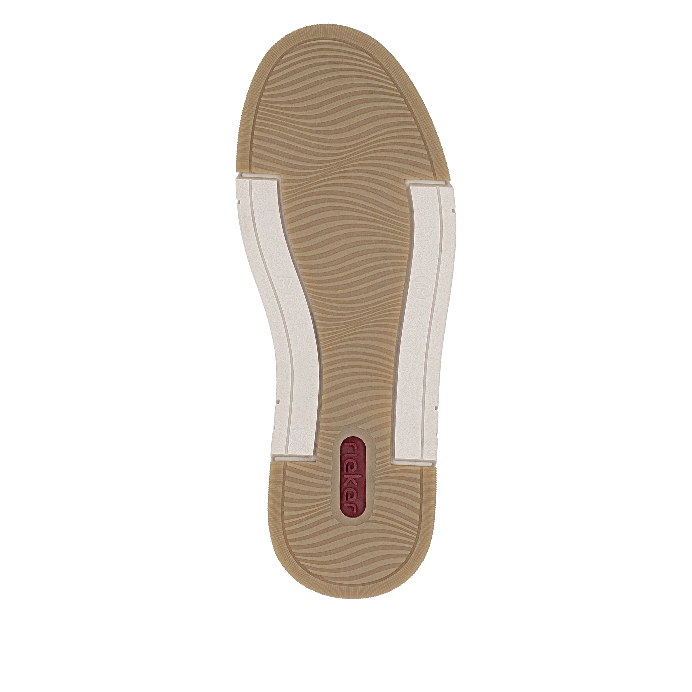 Rieker Schnürboots  High Top Sneaker, trendy Stiefelette mit seitlichem Reißverschluss