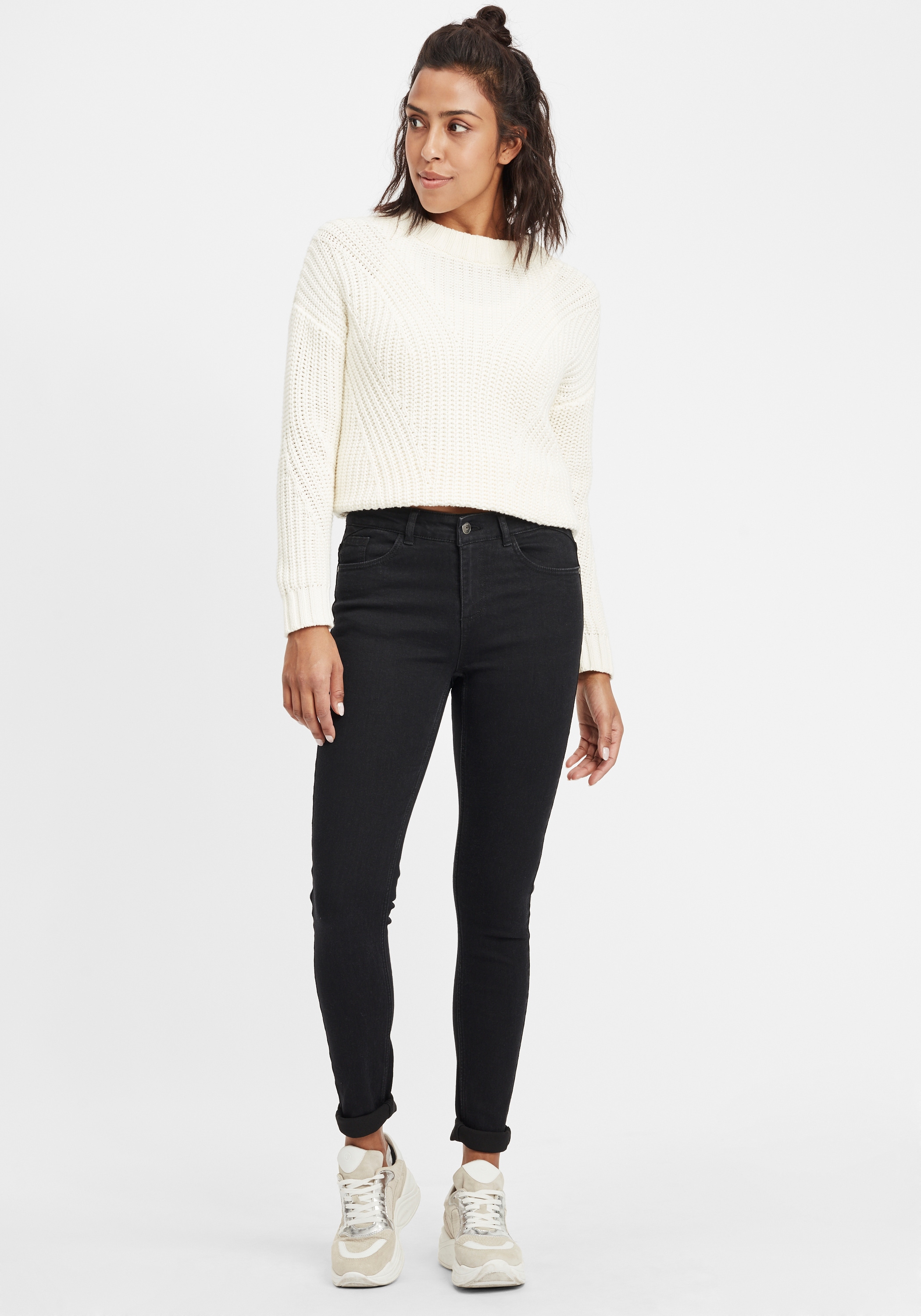 OXMO Bequeme Jeans »Jeans Hose PXLenna«
