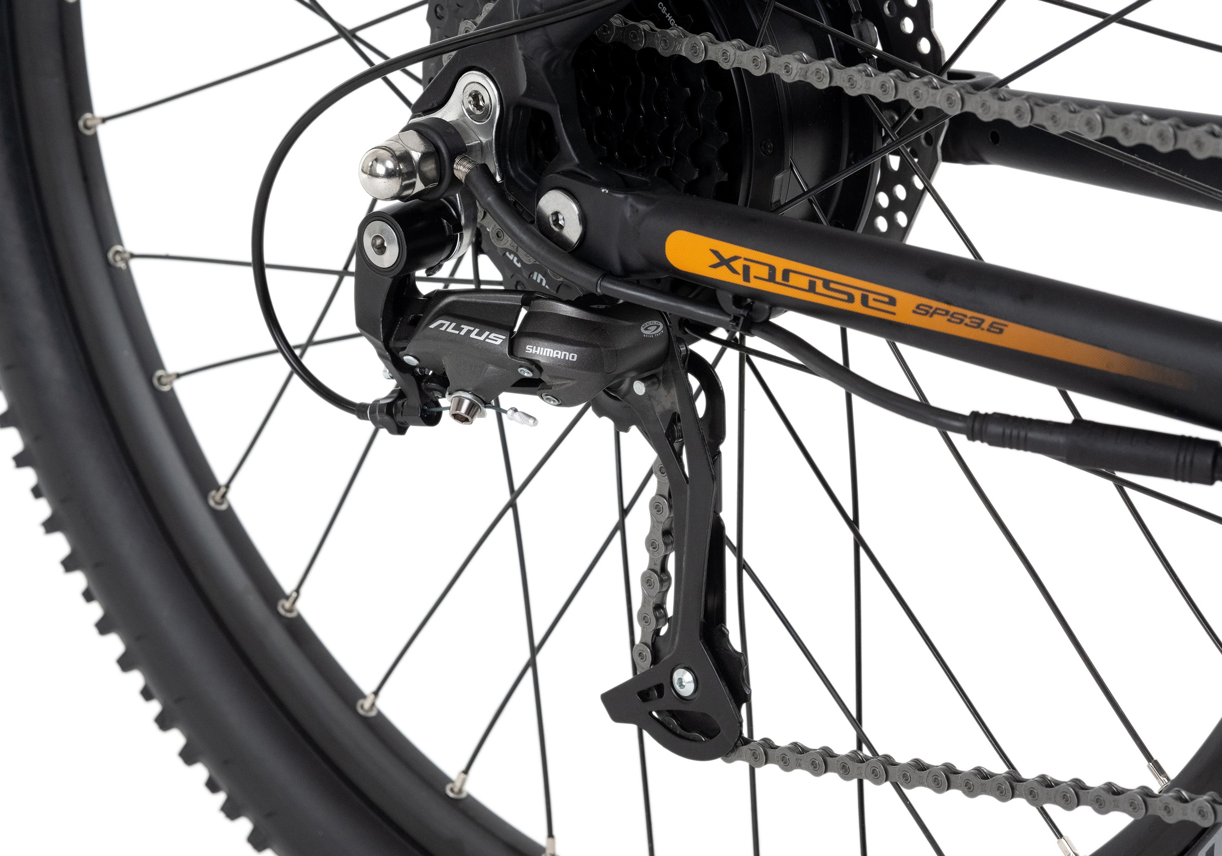 Adore E-Bike »XPOSE«, 27 Gang, Shimano, Altus, Heckmotor 250 W, Pedelec, Elektrofahrrad für Damen u. Herren, MTB