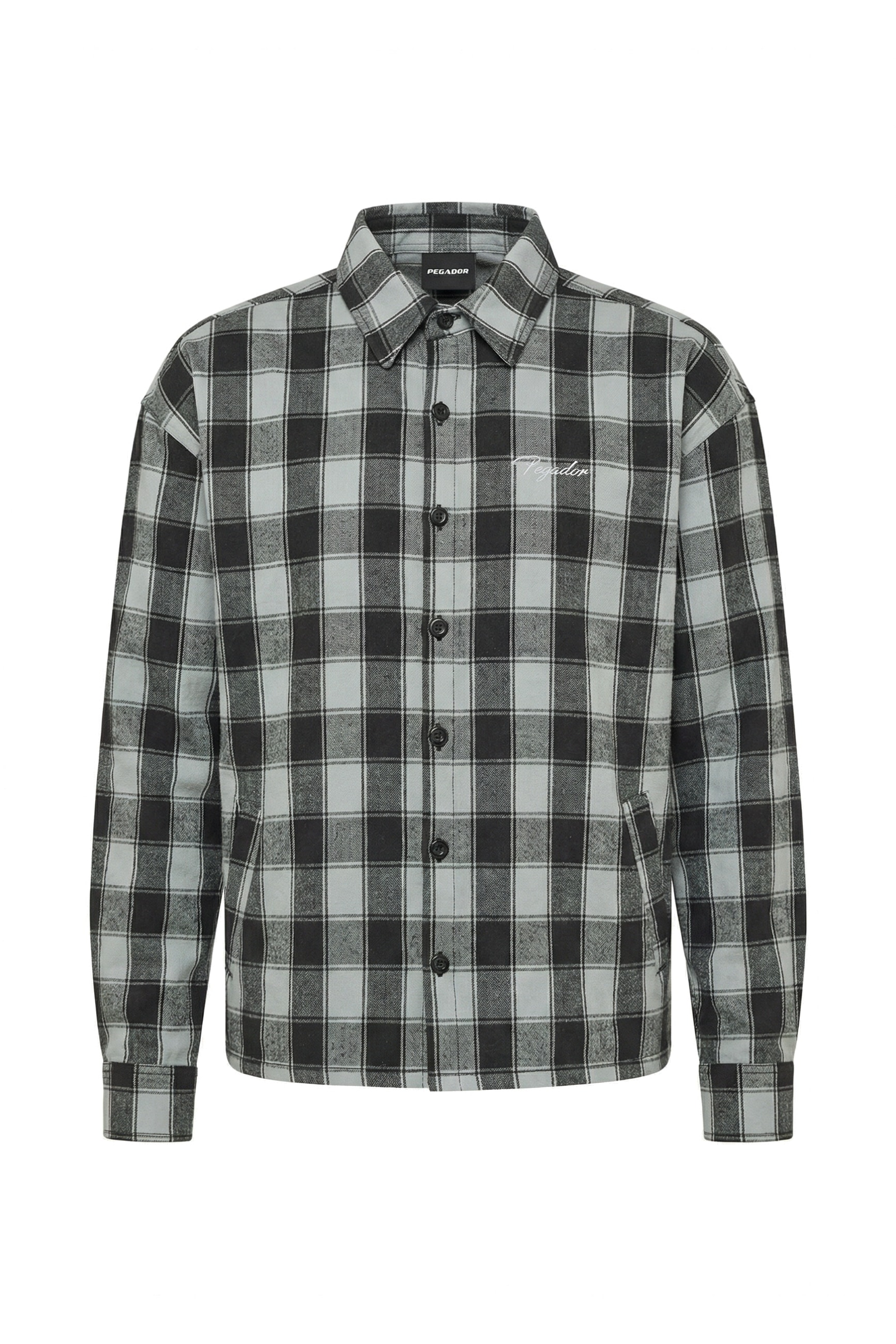 PEGADOR Langarmhemd »Bevill Flannel Shirt« Baumwolle, regular fit