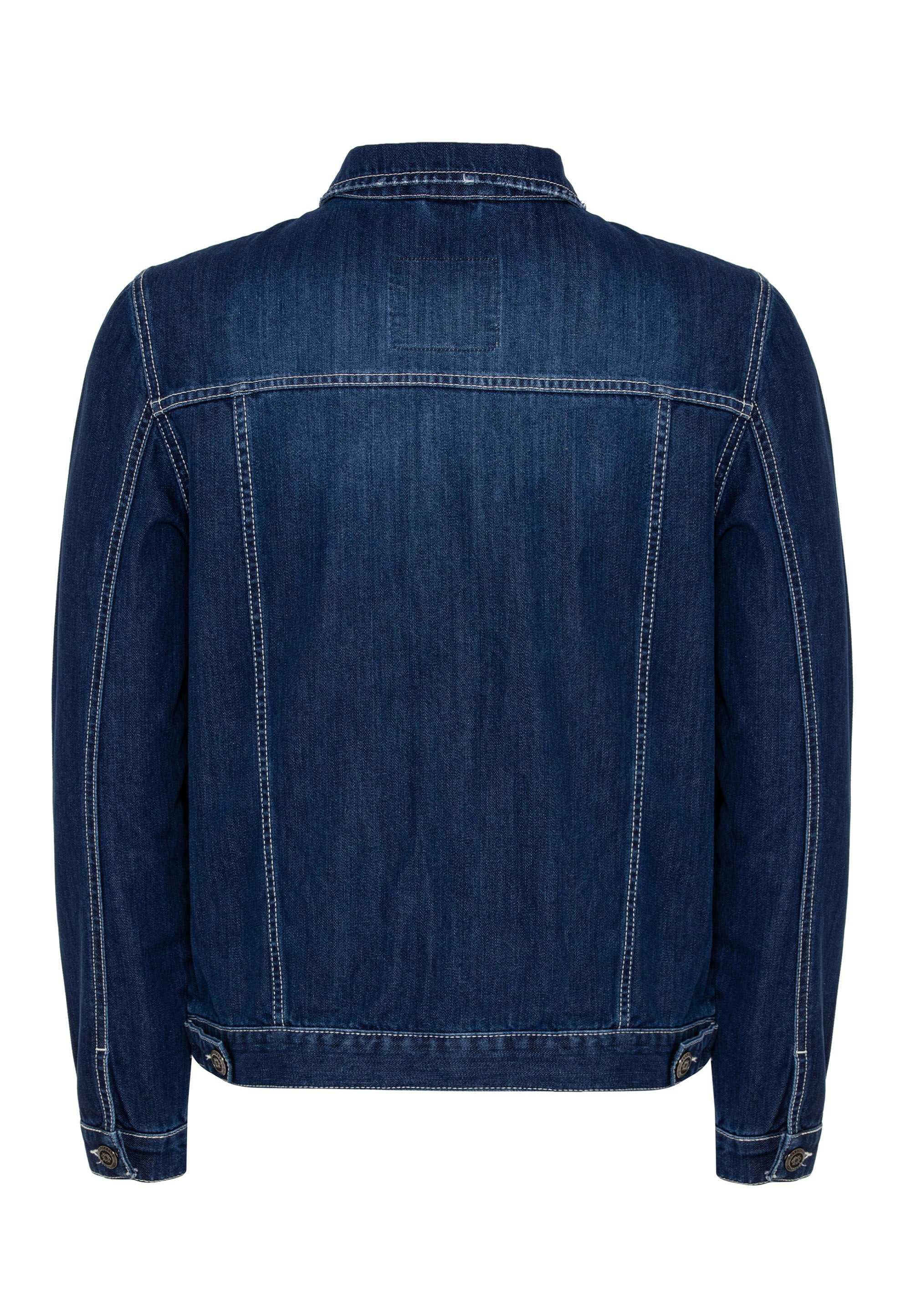 Cipo & Baxx Jeansjacke »Cipo & Baxx Jacke CJ289« ohne Kapuze mit Knopfleiste