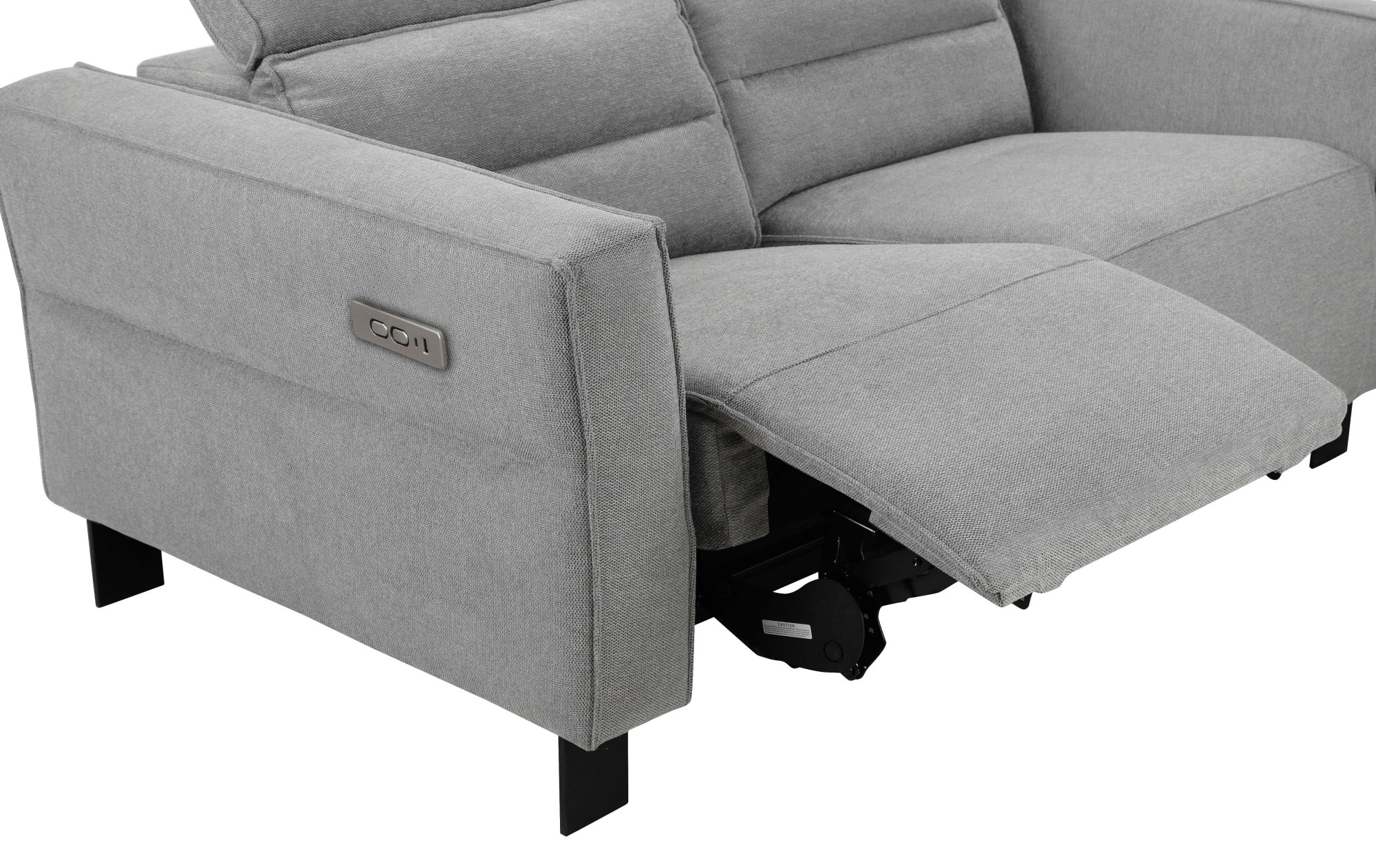 Places of Style 2-Sitzer »Carpari, 162 cm, mit manueller od. elektrischer Relaxfunktion«, (USB A/C), sowie Kopfteilverstellung