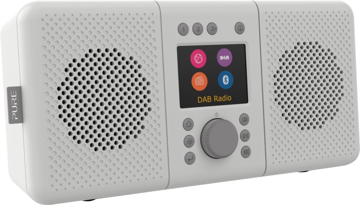»Elan ➥ Jahre UNIVERSAL Garantie Digitalradio Digitalradio (DAB+) 5 (DAB+)-UKW | W) mit XXL RDS-Internetradio Connect+«, (Bluetooth Pure 3