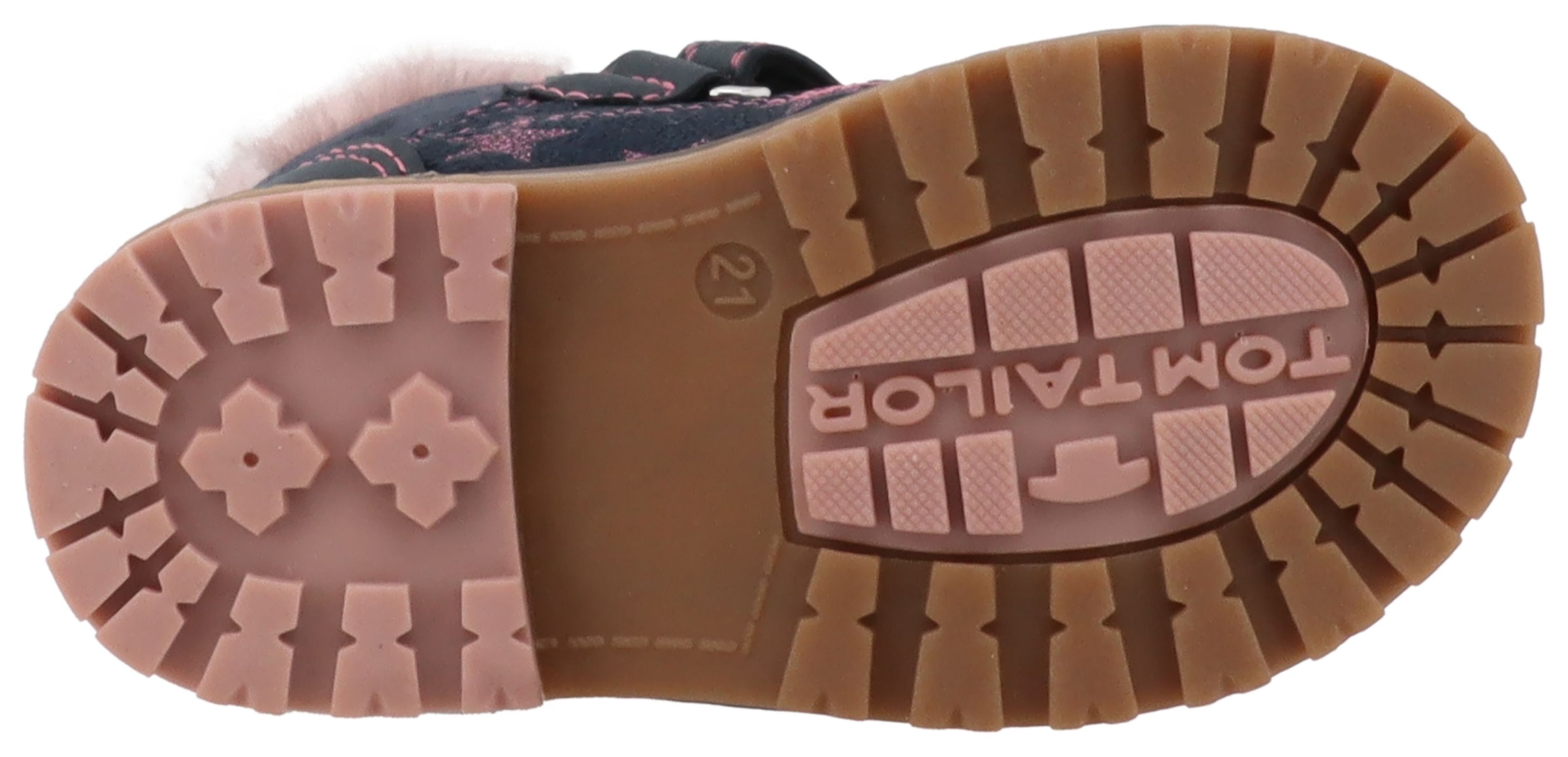 TOM TAILOR Winterboots  mit Klettverschluss