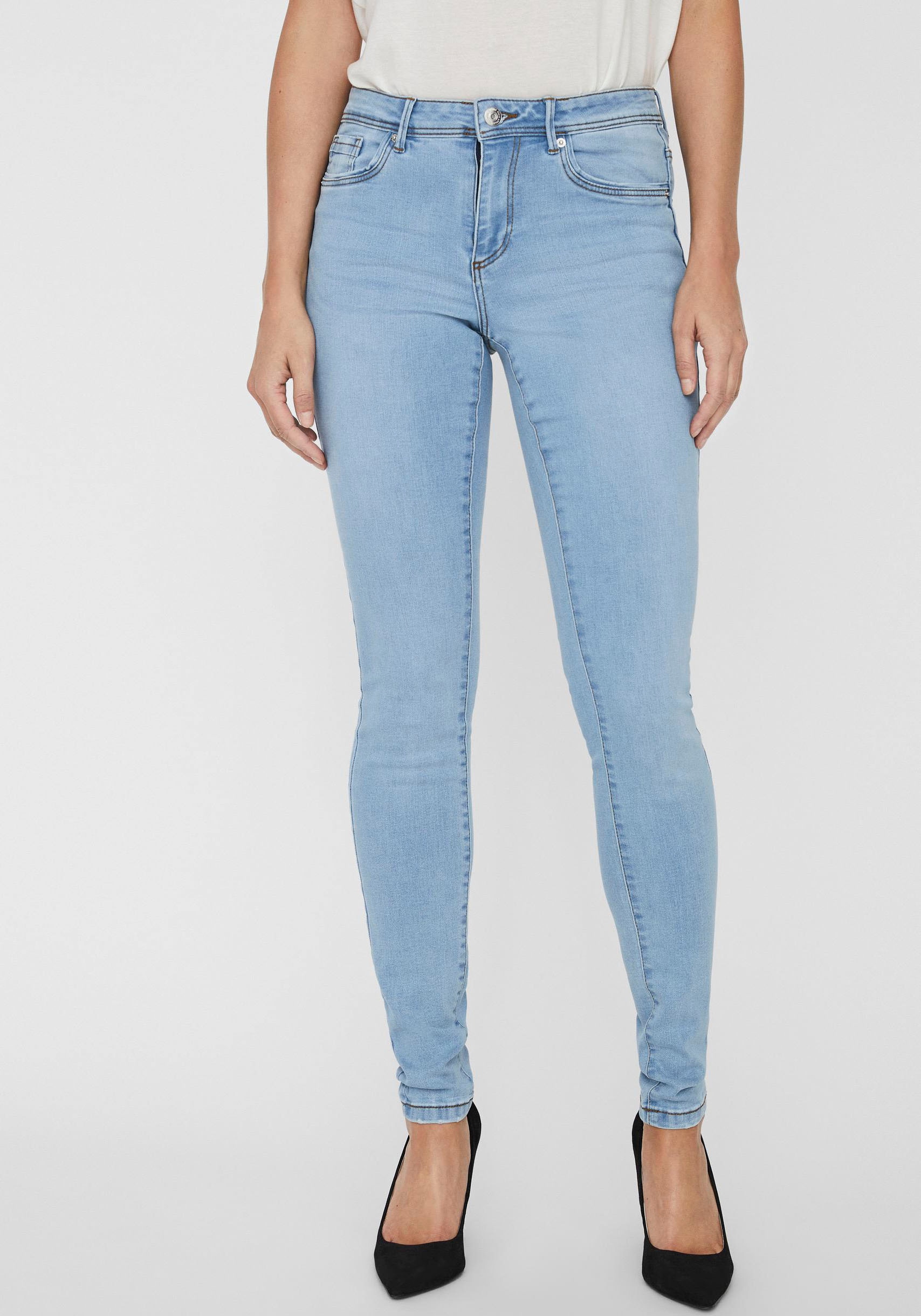 Vero Moda Skinny-fit-Jeans »VMTANYA MR S PIPING JEANS VI352 GA NOOS«