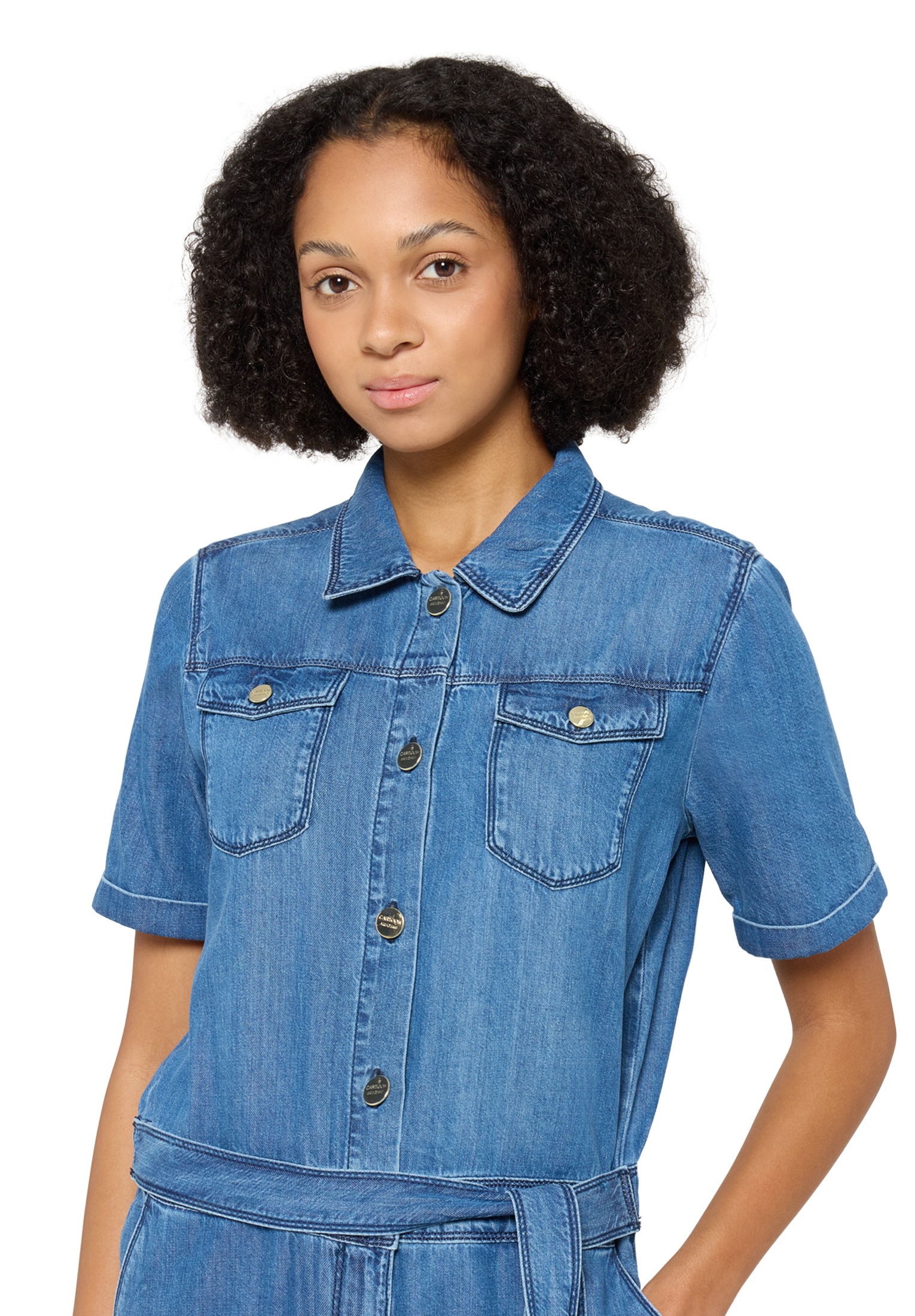 Cartoon Jumpsuit »Jumpsuit mit Bindegürtel«