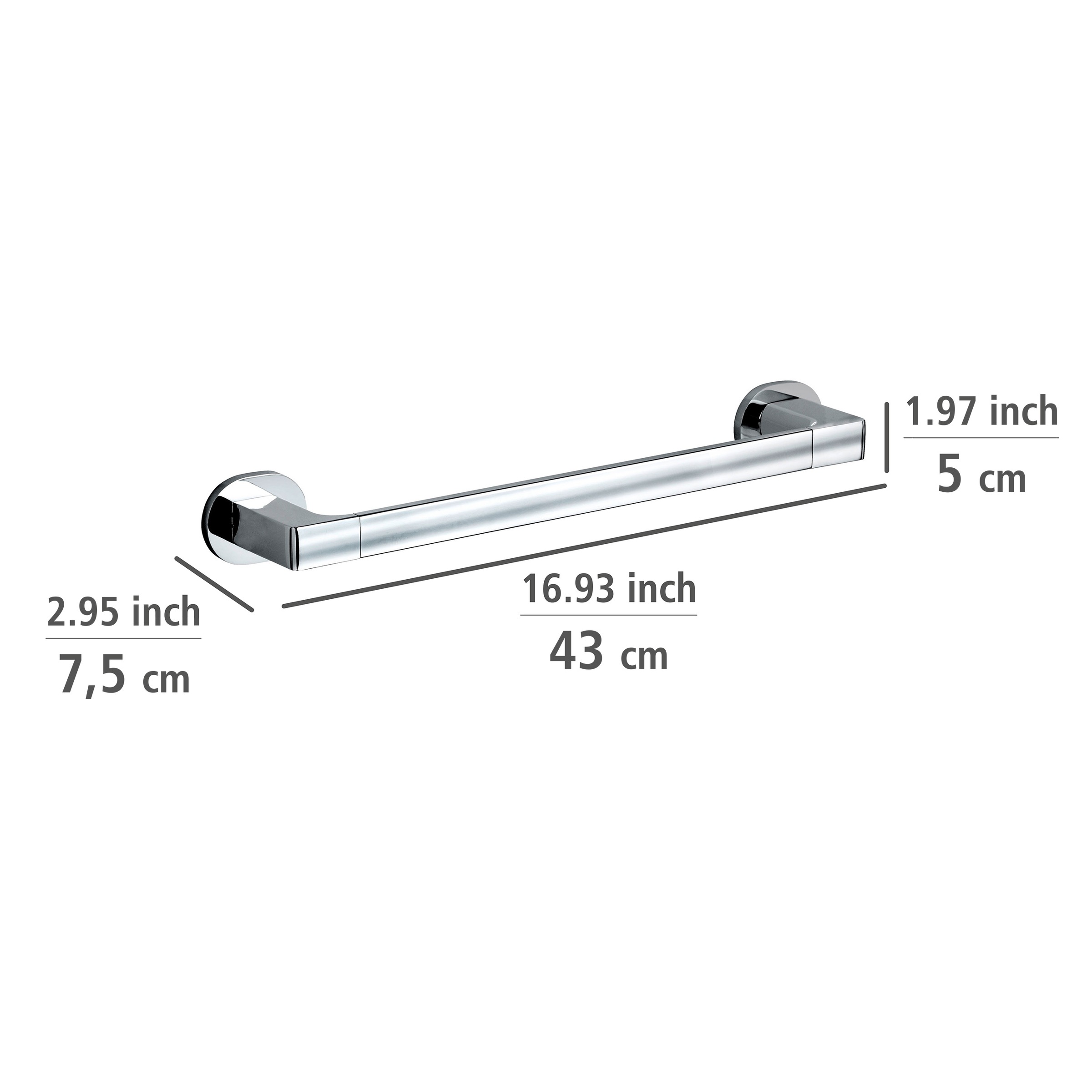 WENKO Handtuchstange »UV-Loc® Maribor« befestigen ohne Bohren