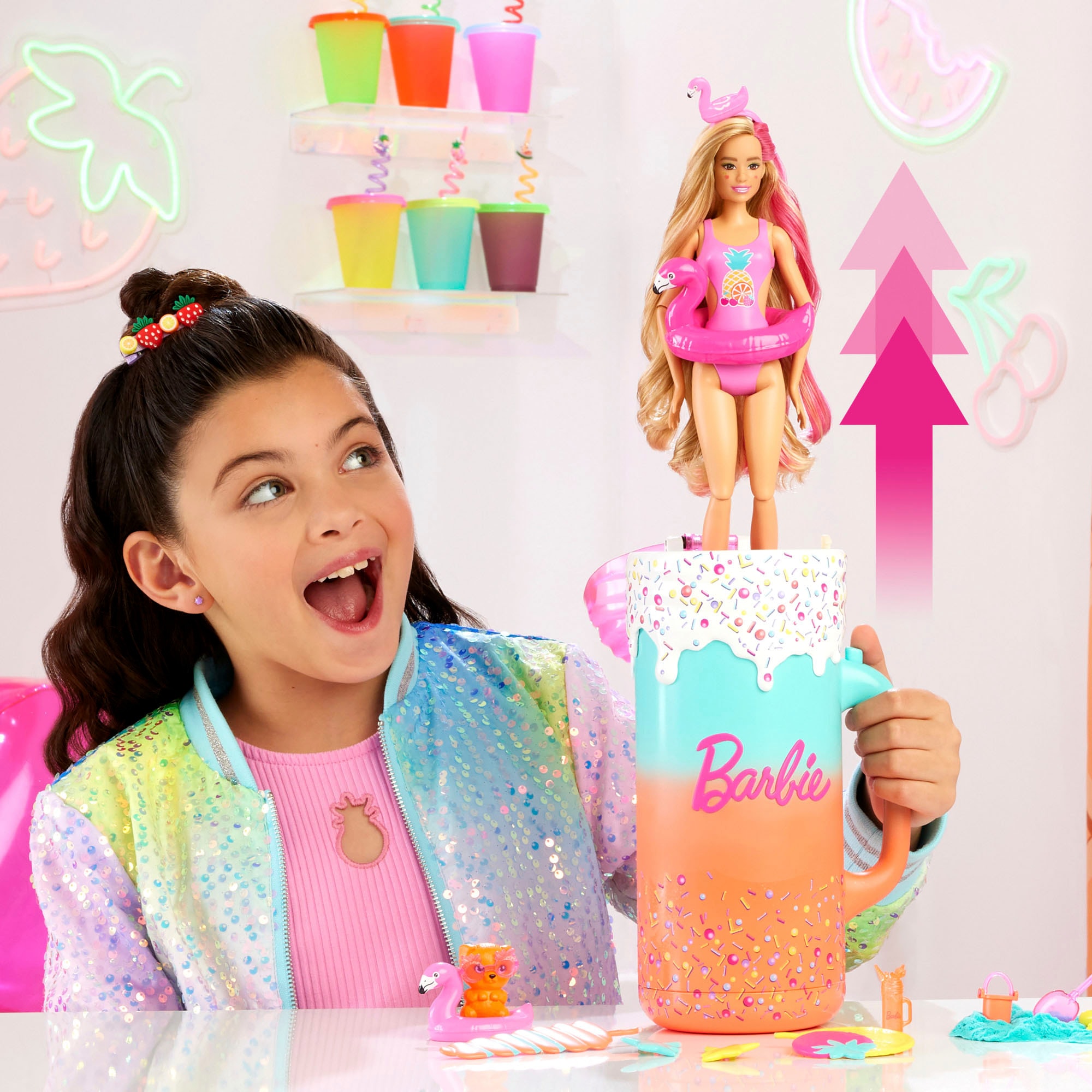 Barbie Anziehpuppe »Pop! Reveal, Tropical Smoothie«