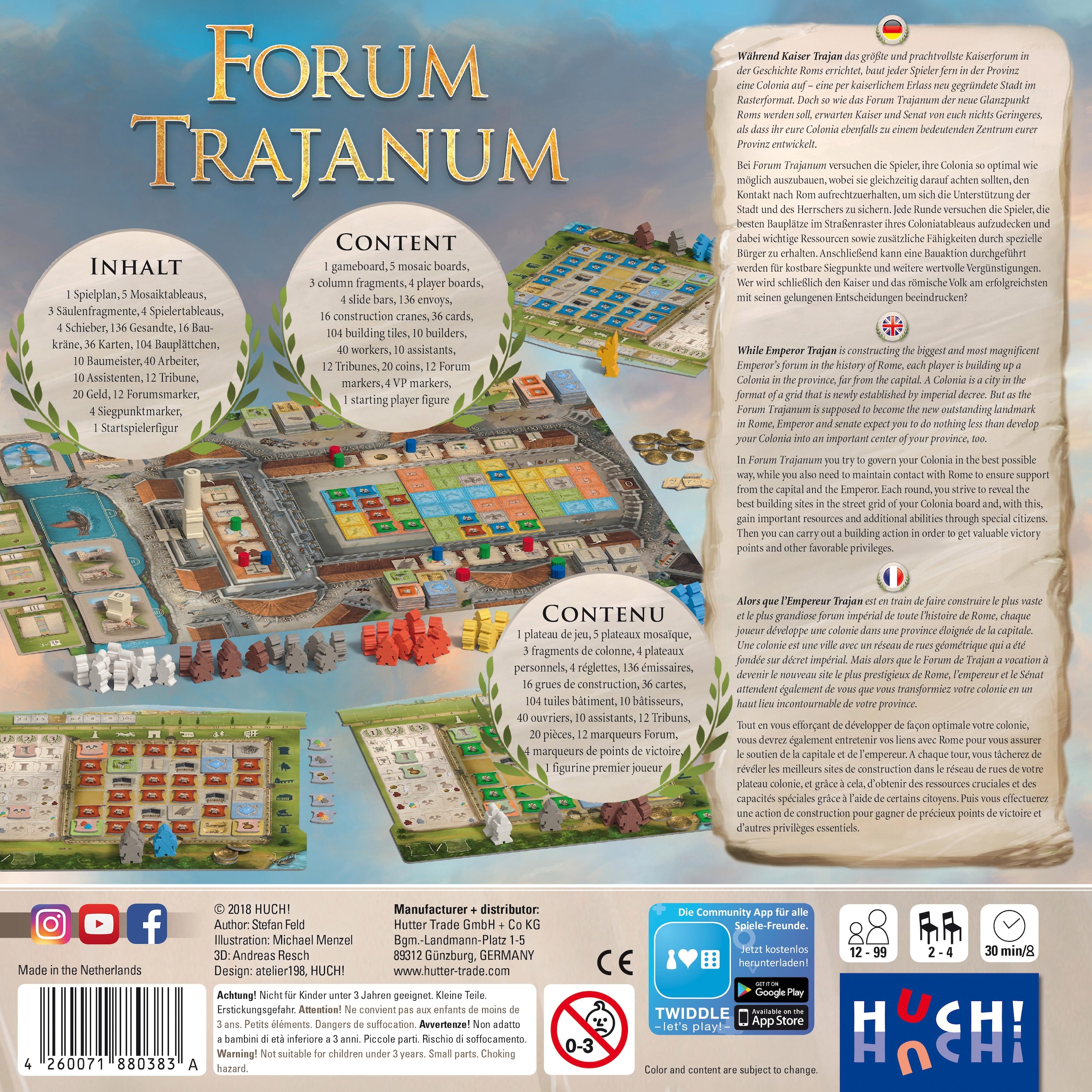 HUCH! Spiel »Forum Trajanum«