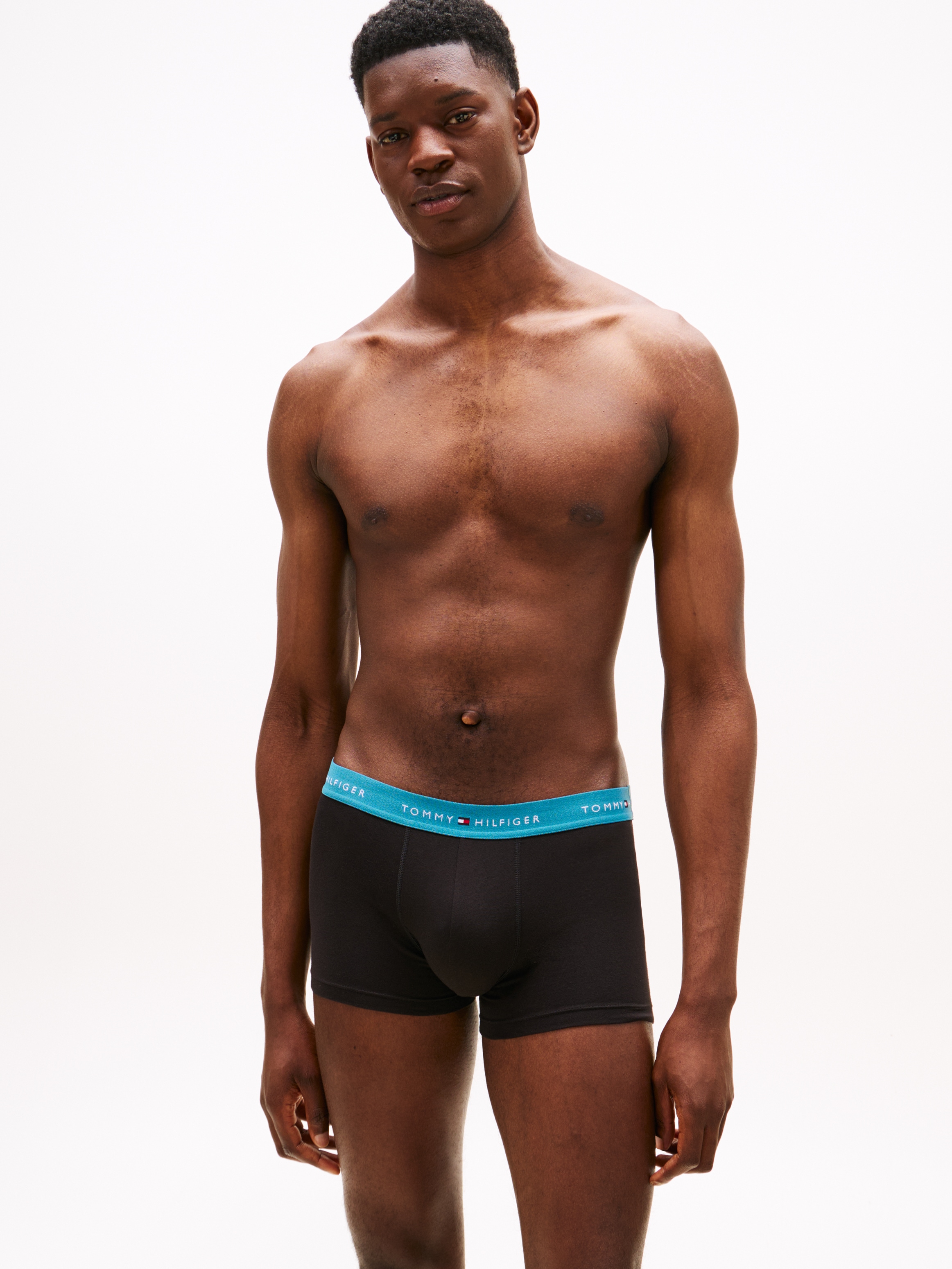 Tommy Hilfiger Underwear Trunk »5P TRUNK WB« Packung, 5er, 5 Stk. mit Tommy Hilfiger Logo-Elastikbund, Signature Kollektion