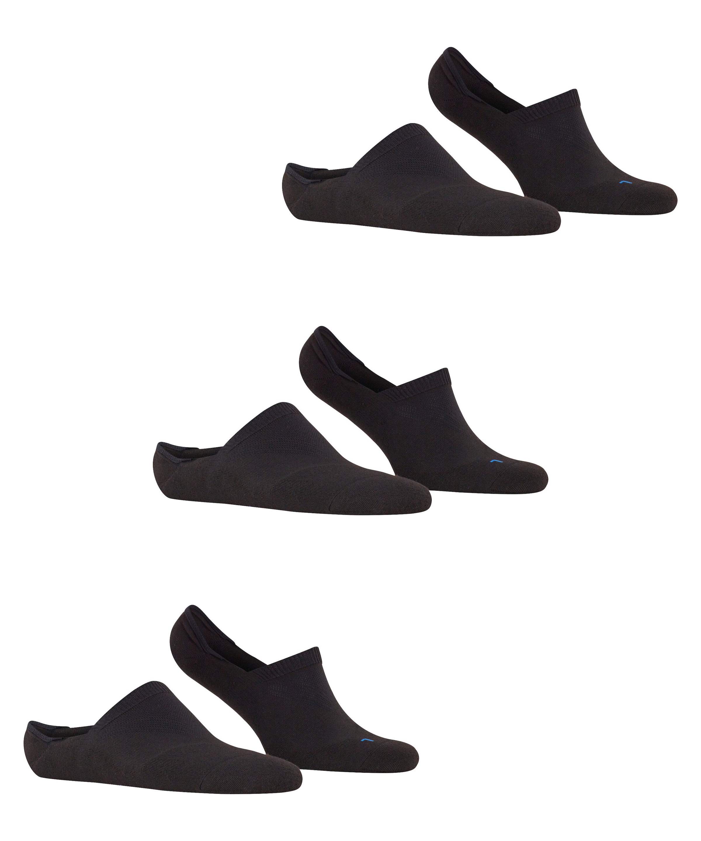 FALKE Füßlinge »Cool Kick« 3 Paar,  für Kinder, mit High-Cut-Ausschnitt, aus Funktionsmaterial, 3er-Pack
