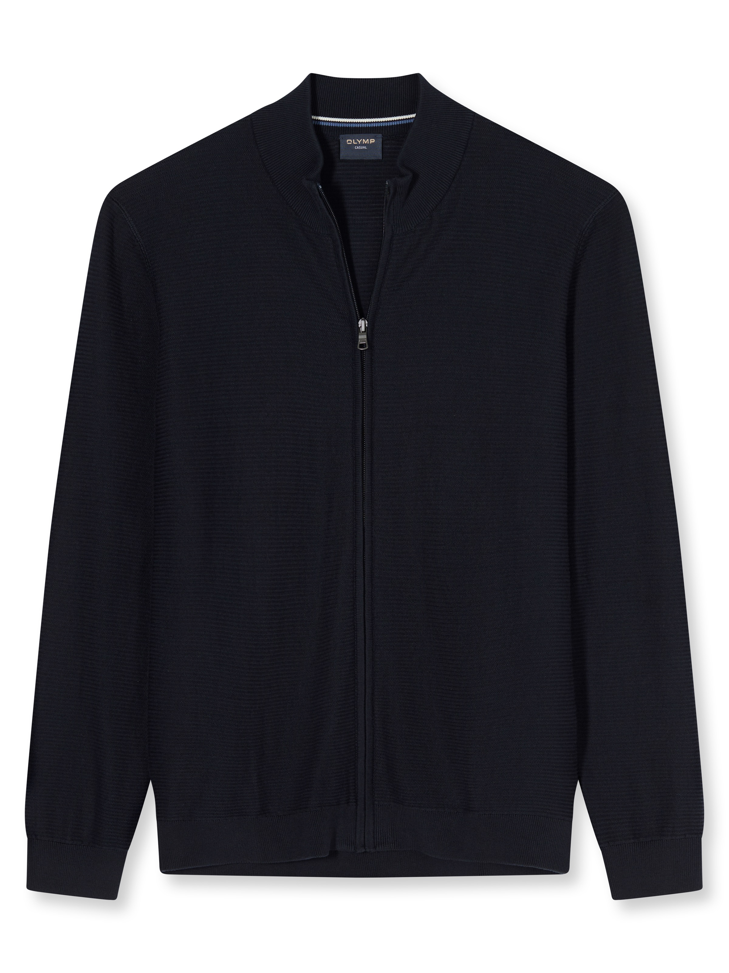OLYMP Strickjacke Stehkragen, regular fit