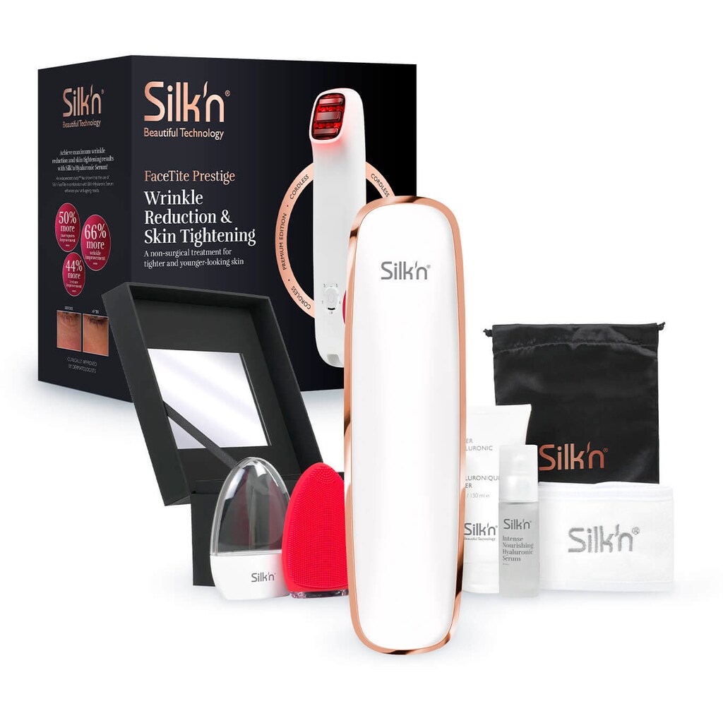 Silk'n Anti-Aging-Gerät »FaceTite Prestige«, (Set, 5 tlg.)