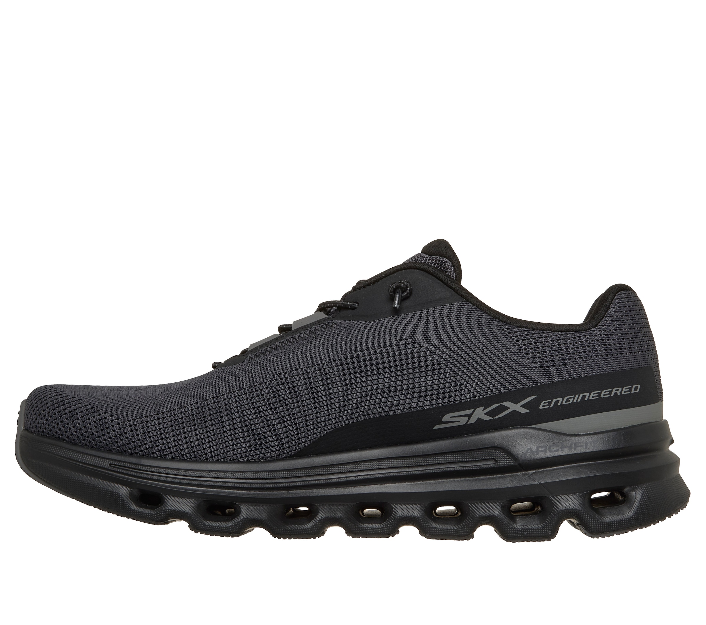 Skechers Slip-On Sneaker »GO RUN GLIDE-STEP ARCH FIT-CASION«  Schlupfschuh, Halbschuh, Freizeitschuh, mit elastischen Schnürsenkeln