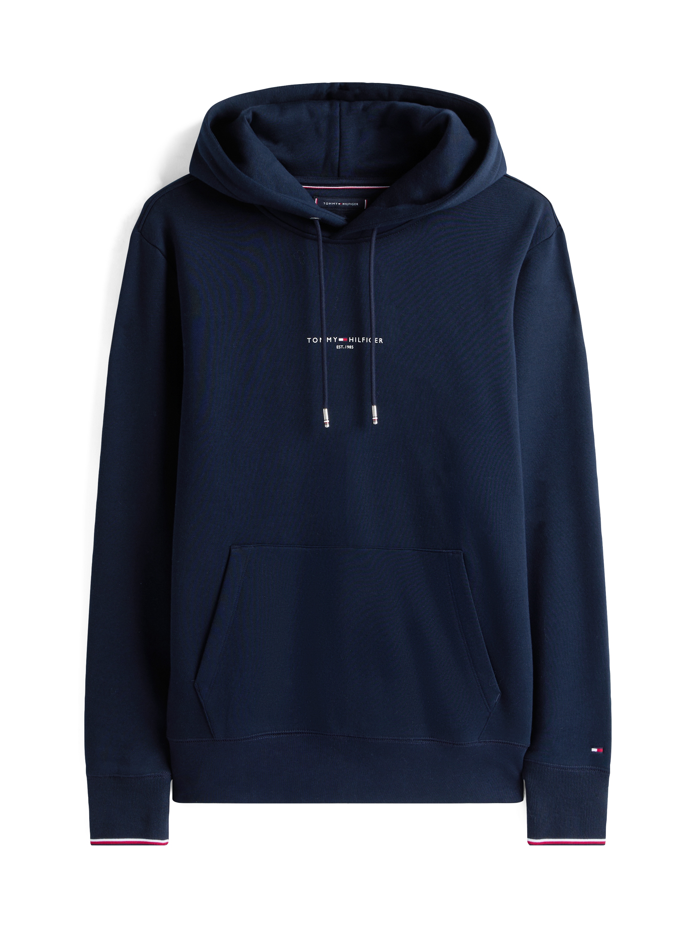 Tommy Hilfiger Hoodie »TOMMY LOGO TIPPED HOODY« Tommy-Tape innen am Ausschnitt, Flag-Stickerei am Ärmel