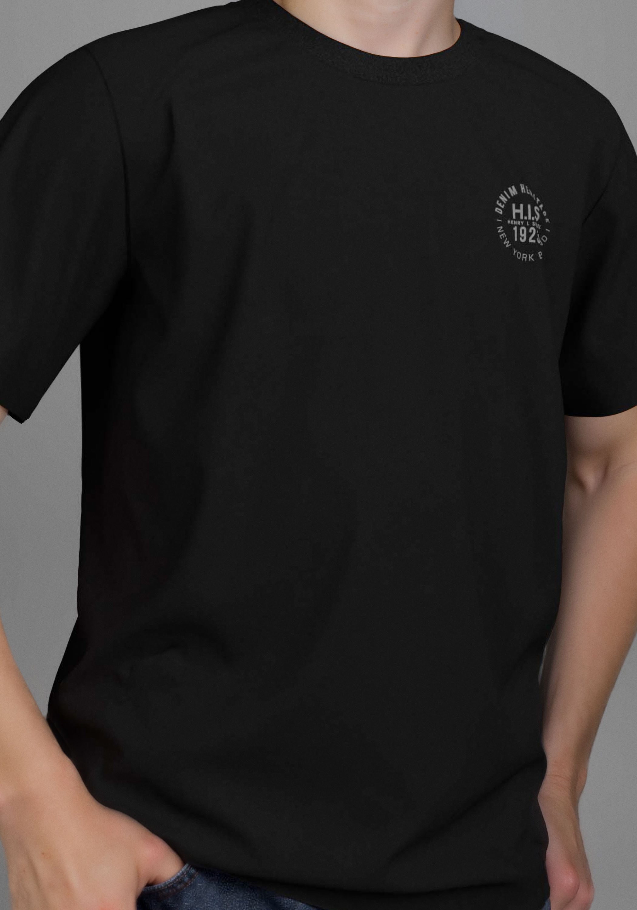 H.I.S T-Shirt »2 T-Shirts mit Logoprint« Packung, 2, 2 Stk. NEU: H.I.S für TEENS! 2er Pack T-Shirts