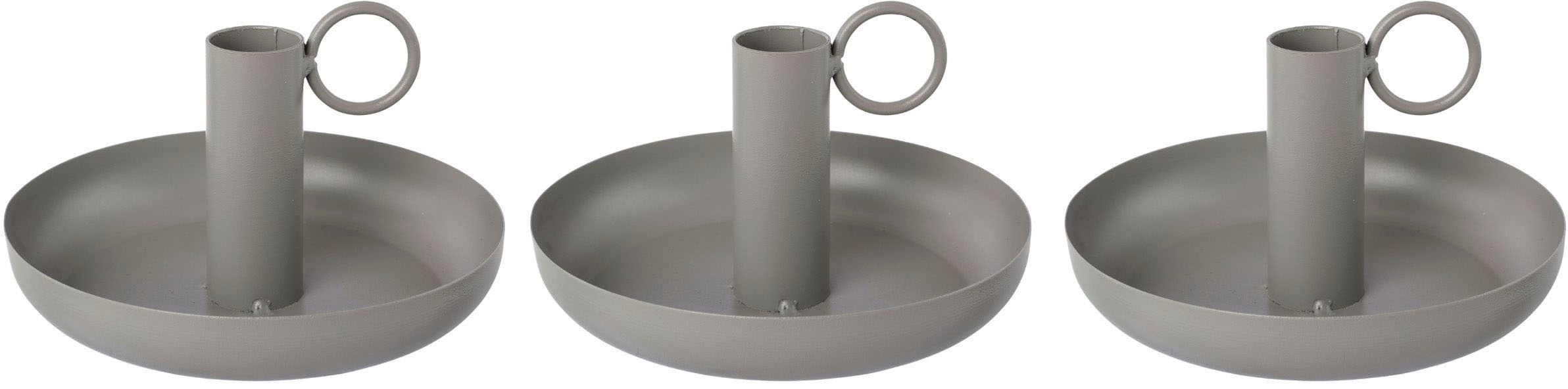 OTTO home Kerzenhalter "Stabkerzenhalter Engla" aus Metall, mit dekorativem Henkel