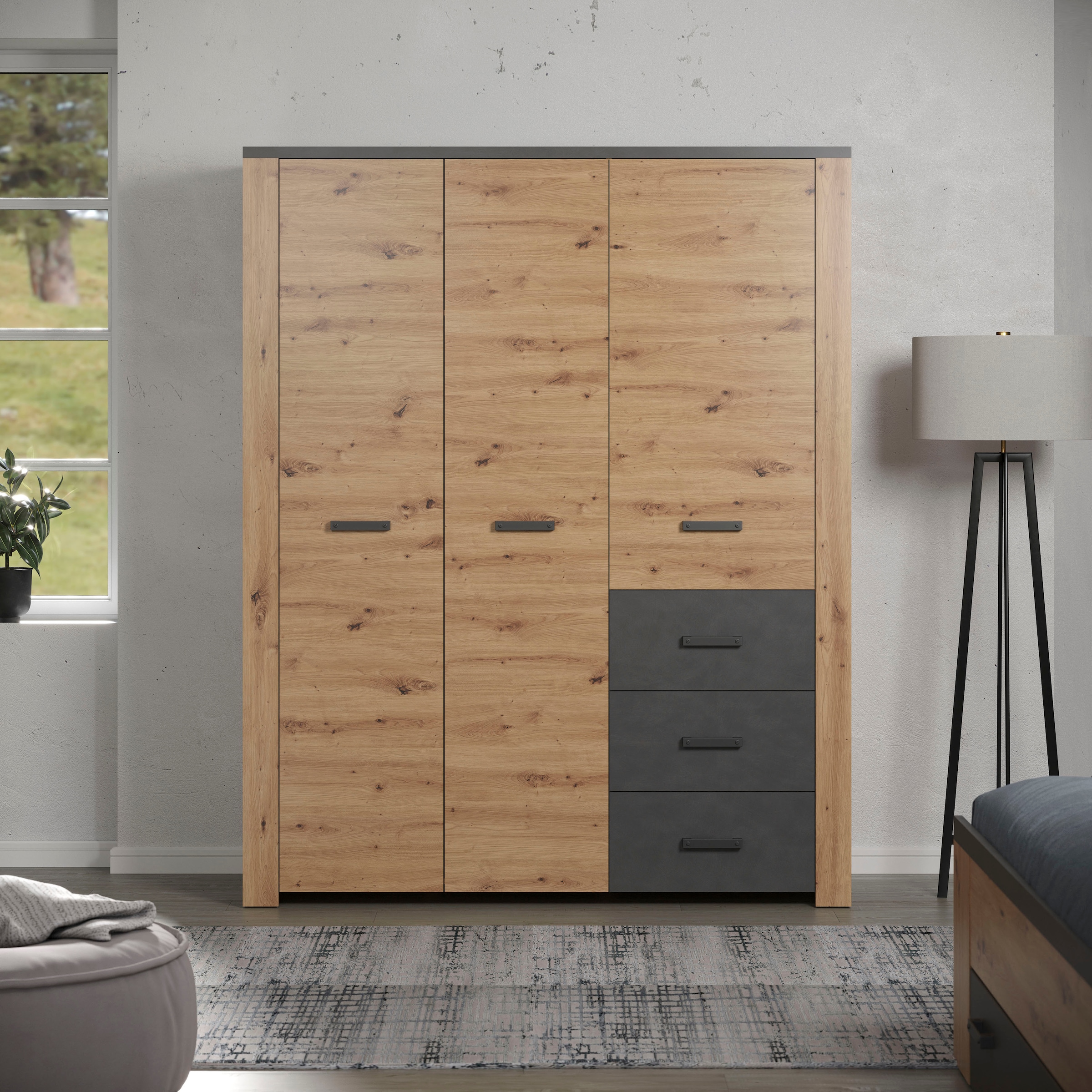Home affaire Kleiderschrank »Ambres« 1 Stk. tlg.