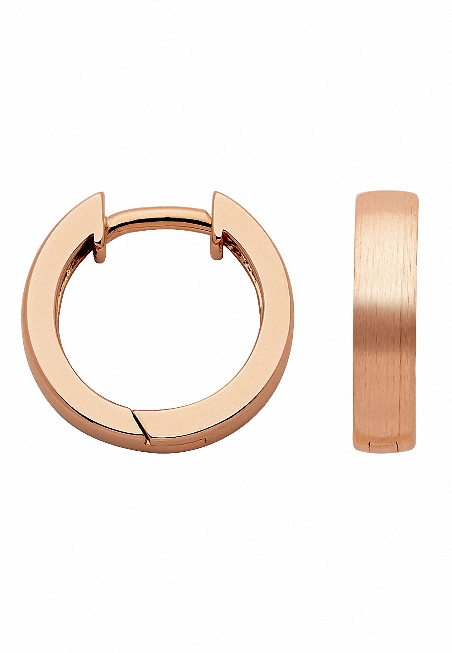 Adelia´s Paar Creolen »925 Silber Ohrringe  Creolen Ø 14 mm«