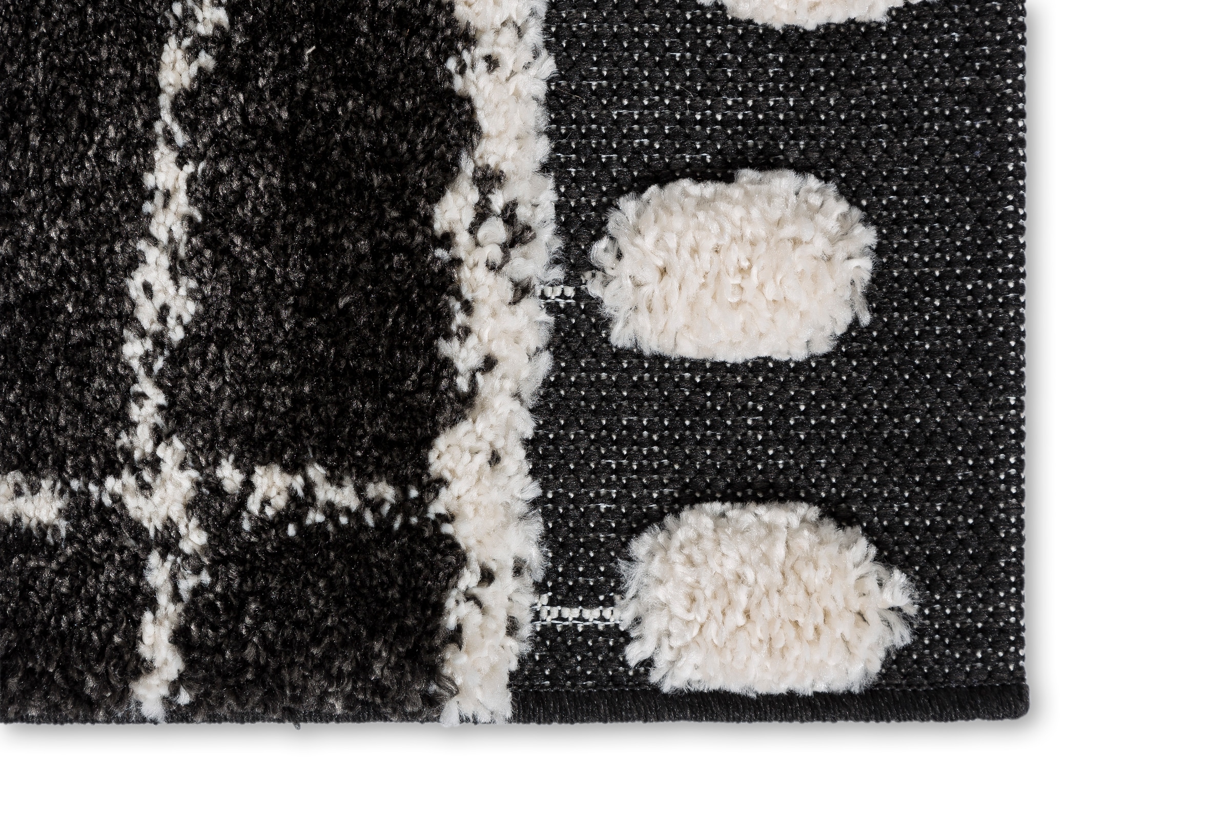 SCHÖNER WOHNEN-Kollektion Hochflor-Teppich »Winsome 6318-241«, rechteckig, 25 mm Höhe, Langflor, Hoch Tief Struktur, Wohnzimmer, Schöner Wohnen Kollektion