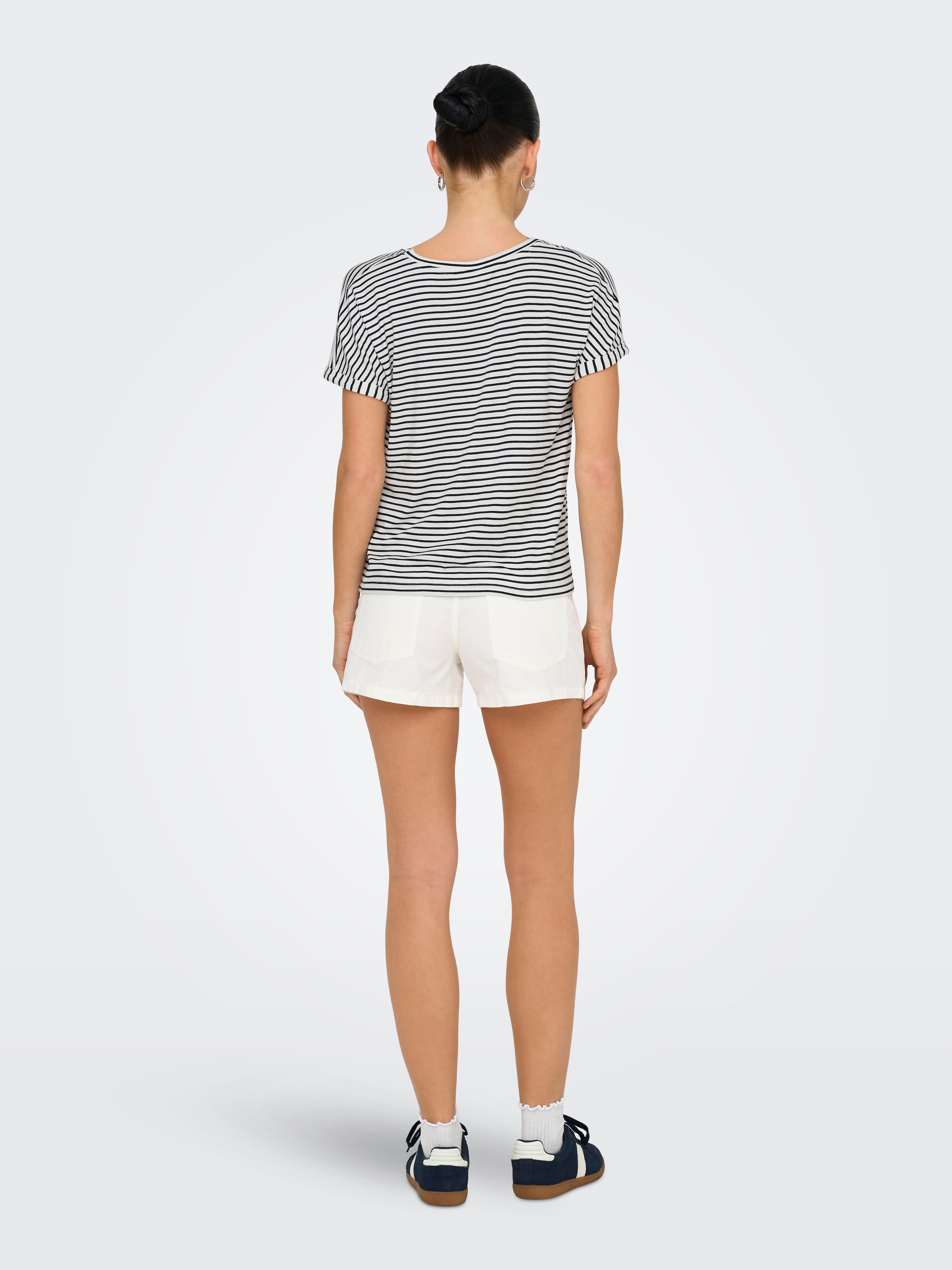 JDY Kurzarmshirt »JDYSISSY S/S O-NECK TOP JRS«