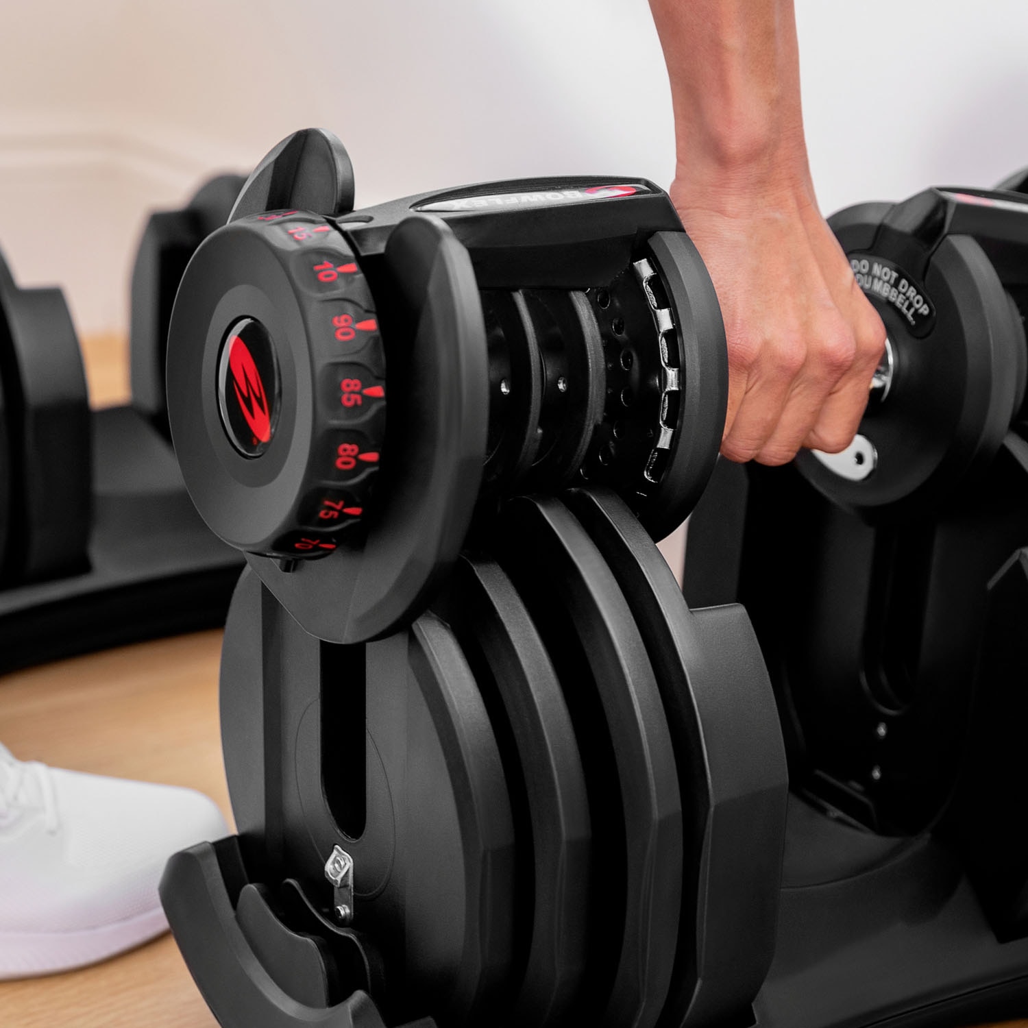 BowFlex Dumbbell »SelectTech 1090i«, (Packung, verstellbare Dumbbell)
