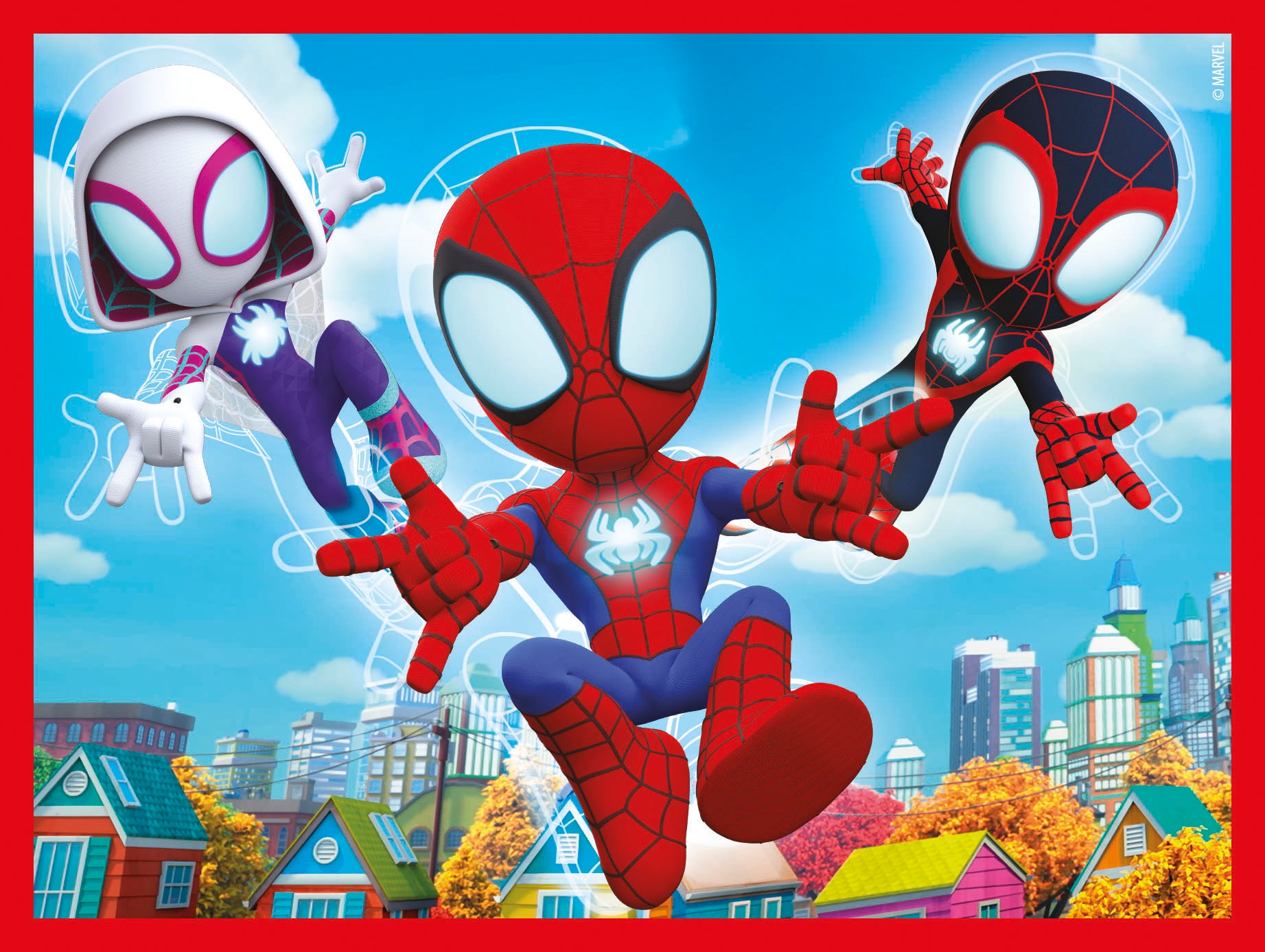 Clementoni® Würfelpuzzle »Spidey und seine Superfreunde«, Made in Europe; FSC® - schützt Wald - weltweit