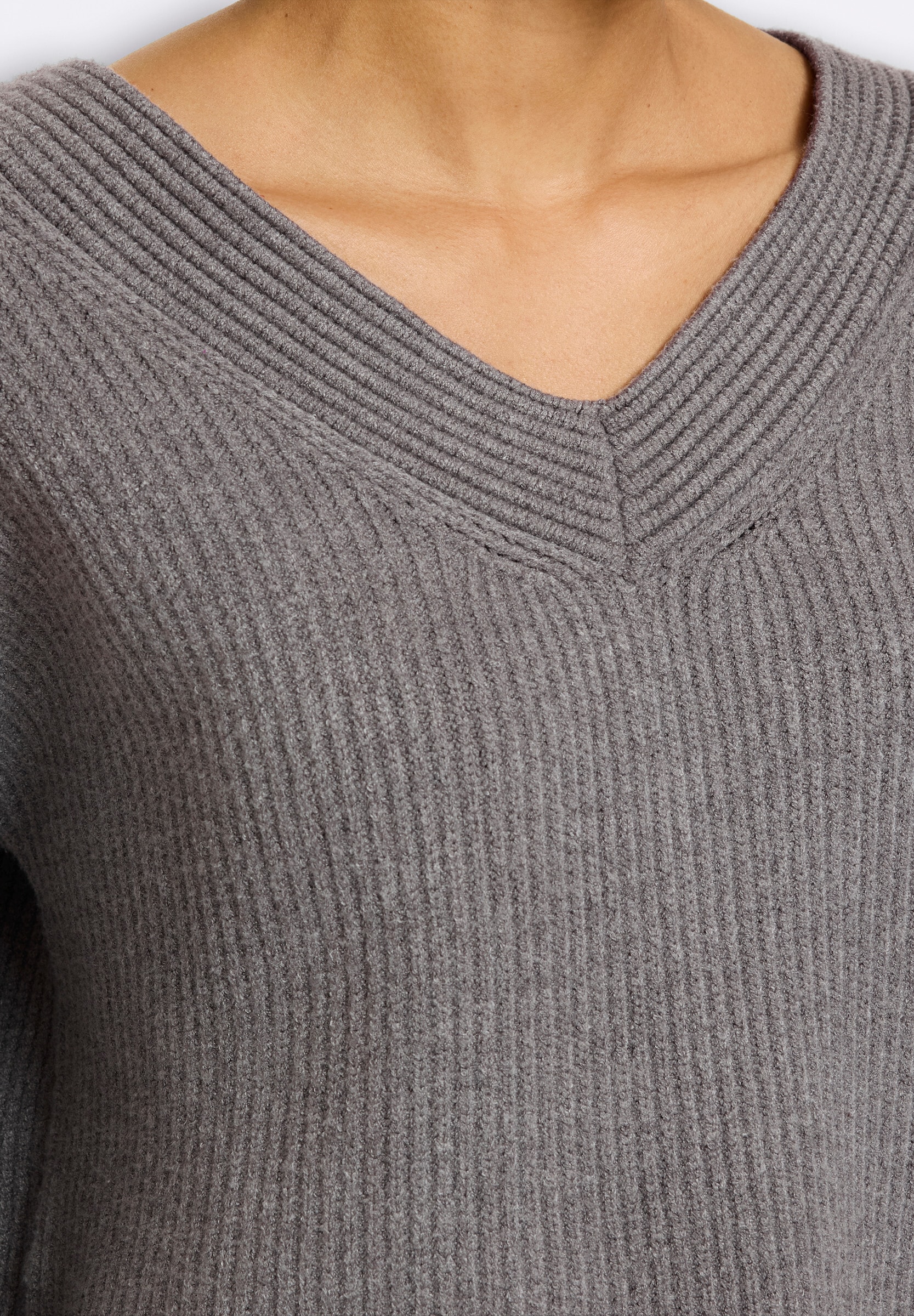 heine Strickpullover »Pullover Pullover mit Strickmuster«