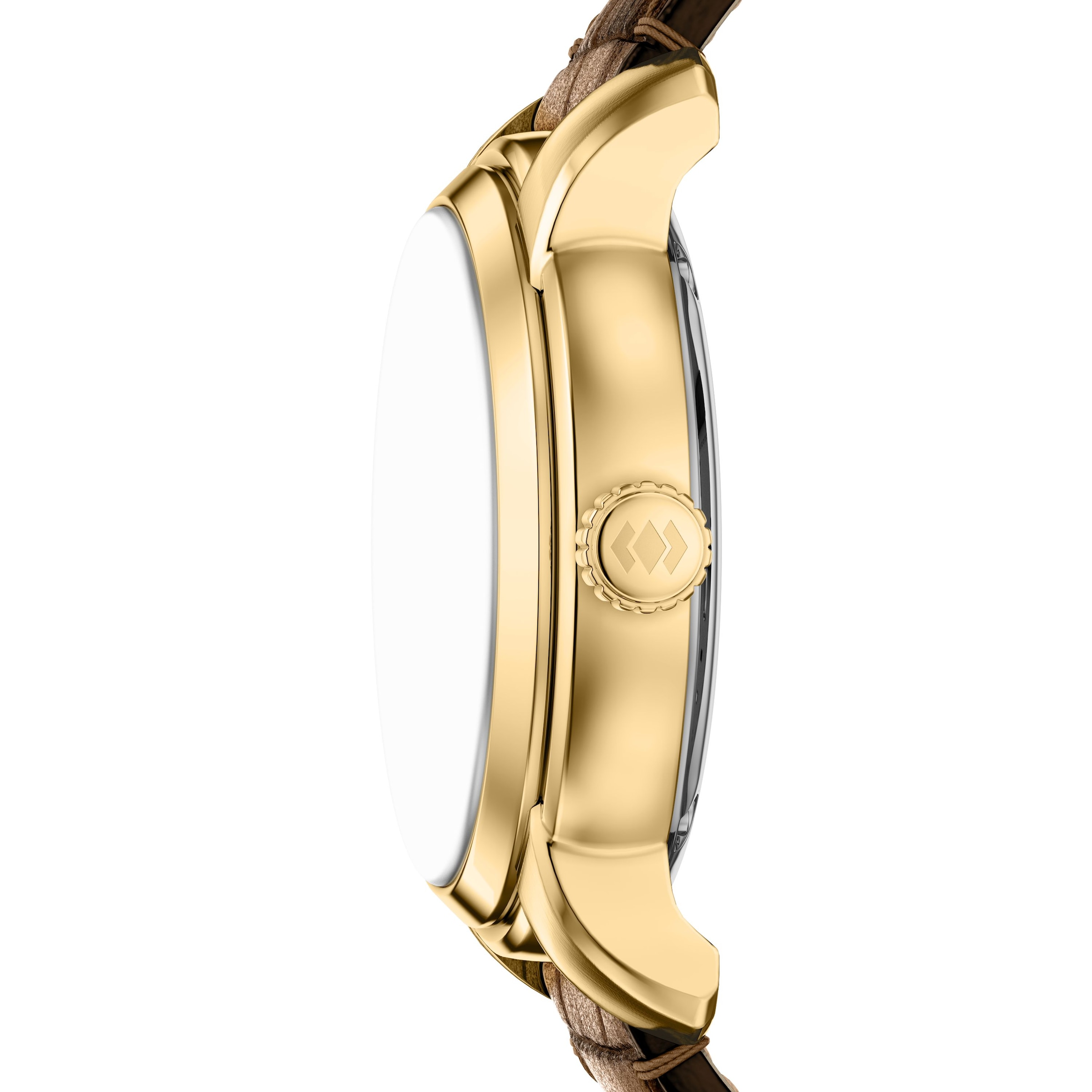 Fossil Automatikuhr »HERITAGE« Armbanduhr, Herrenuhr, Mechanische Uhr, Lederarmband, analog