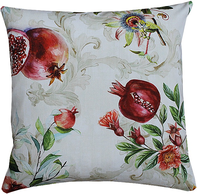 HOSSNER - HOMECOLLECTION Kissenhülle »Granatapfel«, (1 St.), mit Herbstmotiv kaufen