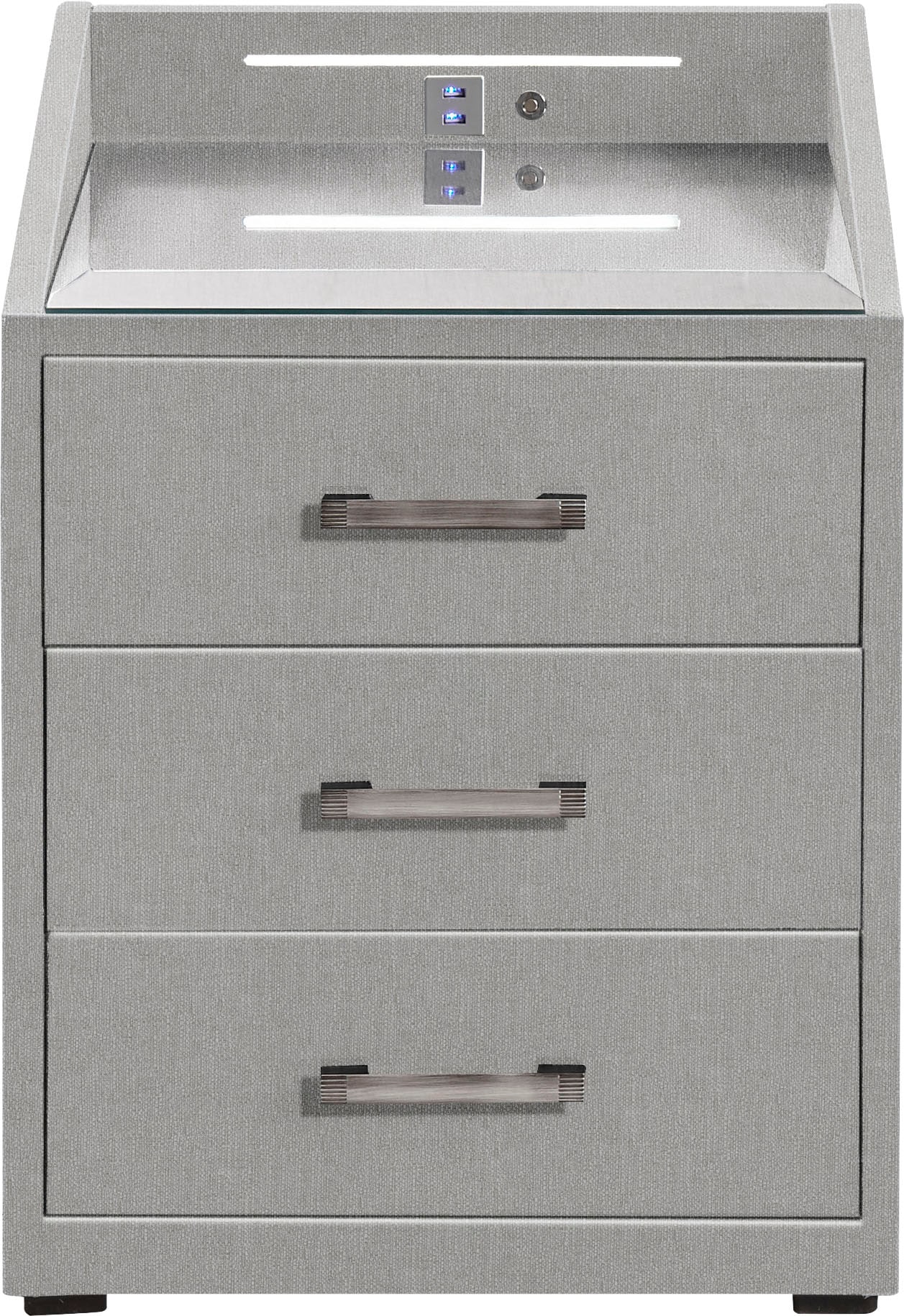 ED EXCITING DESIGN »Moon« mit LED-Beleuchtung und USB-Anschluss & USB-C-Anschluss