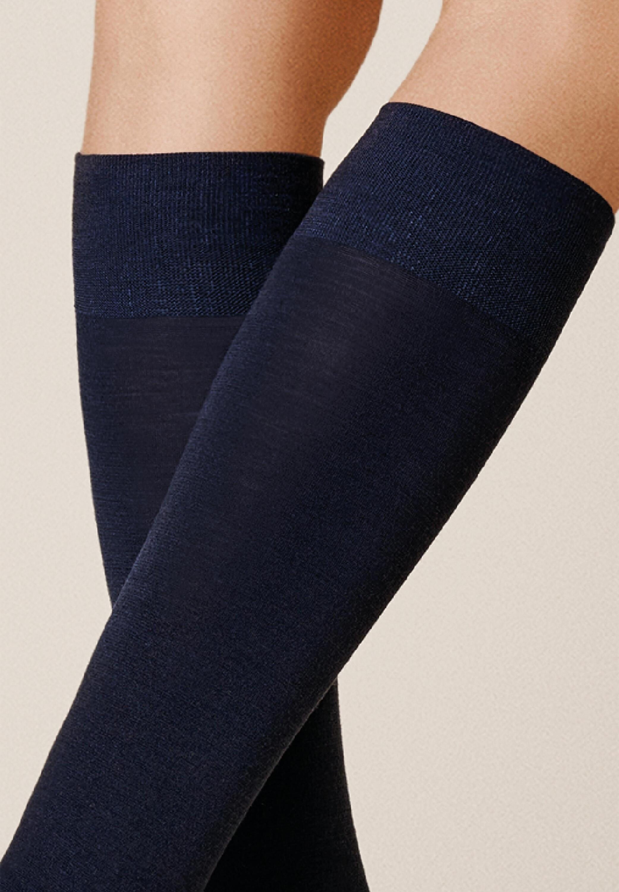 KUNERT Kniestrümpfe »Kniestrumpf Sensual Cotton«